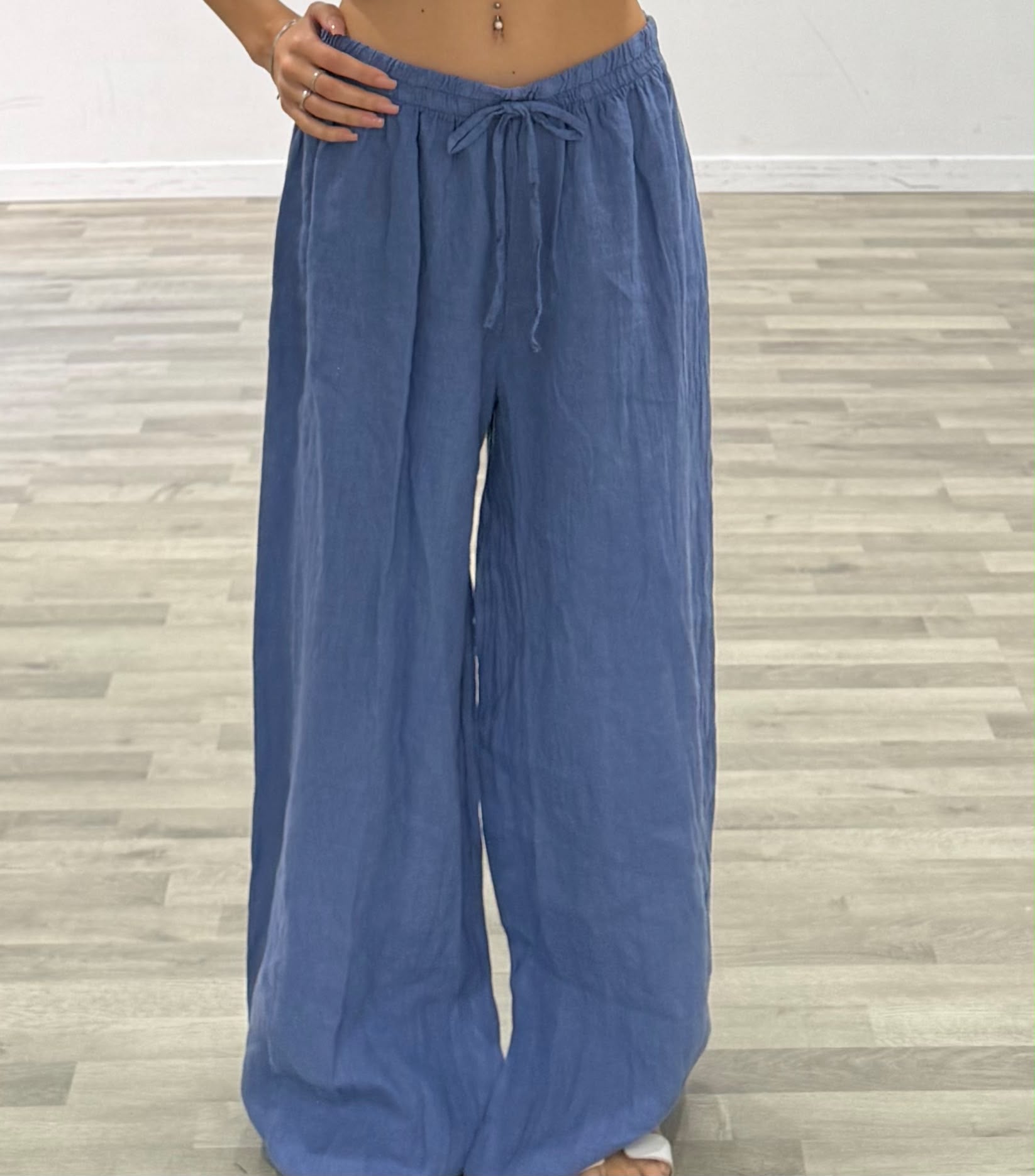pantalaccio di lino capri