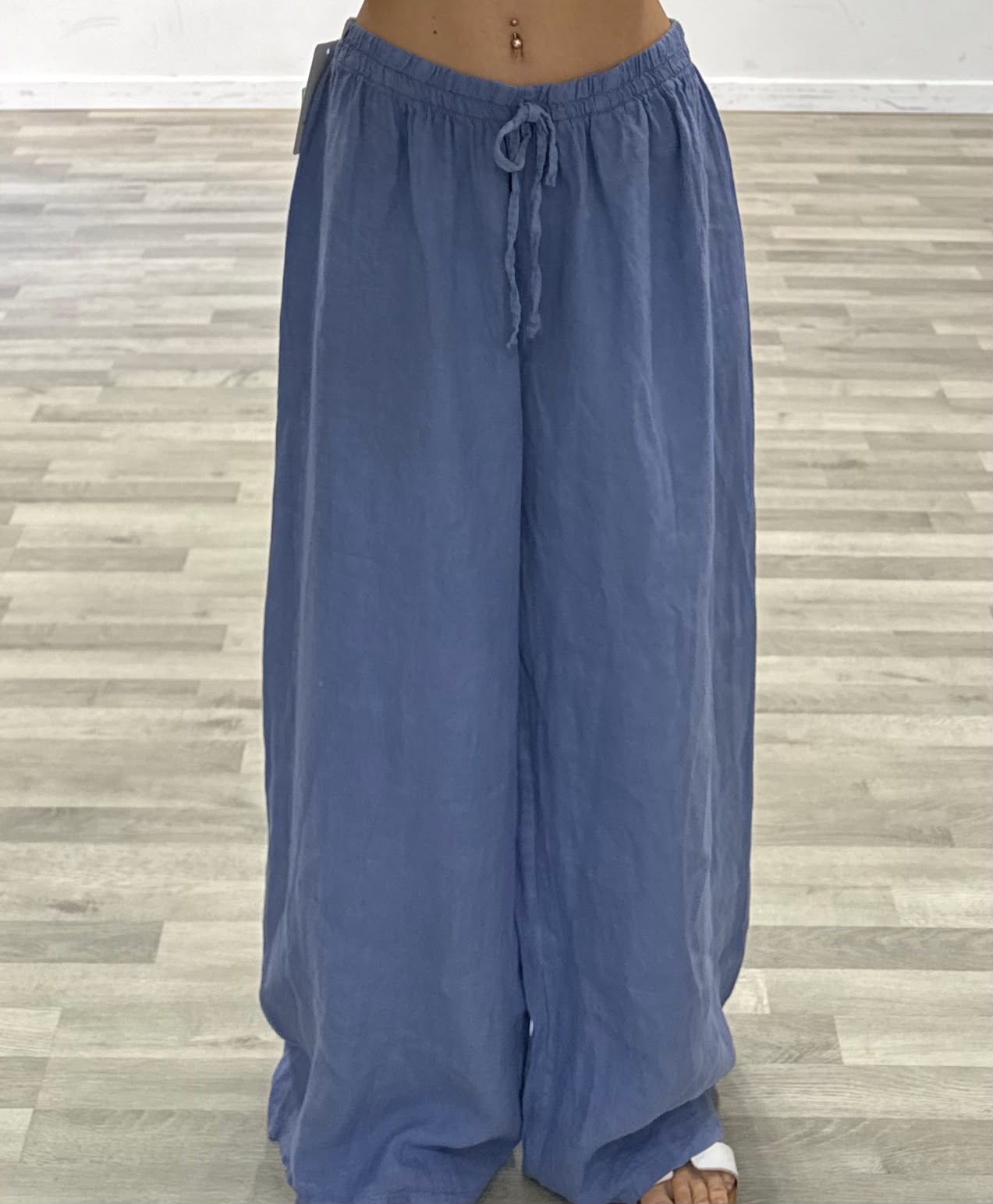 pantalaccio di lino capri