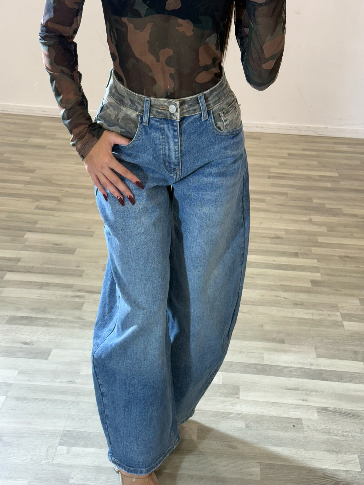 jeans ballon army