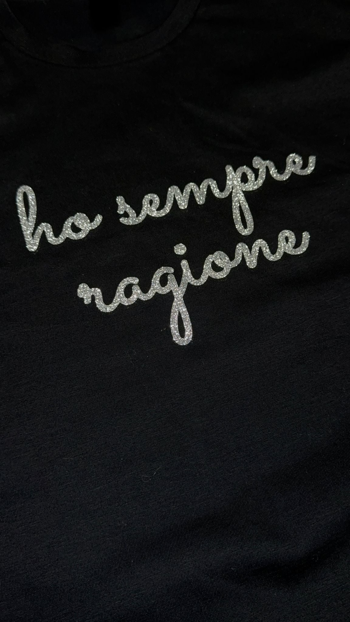 t-shirt ho sempre ragione