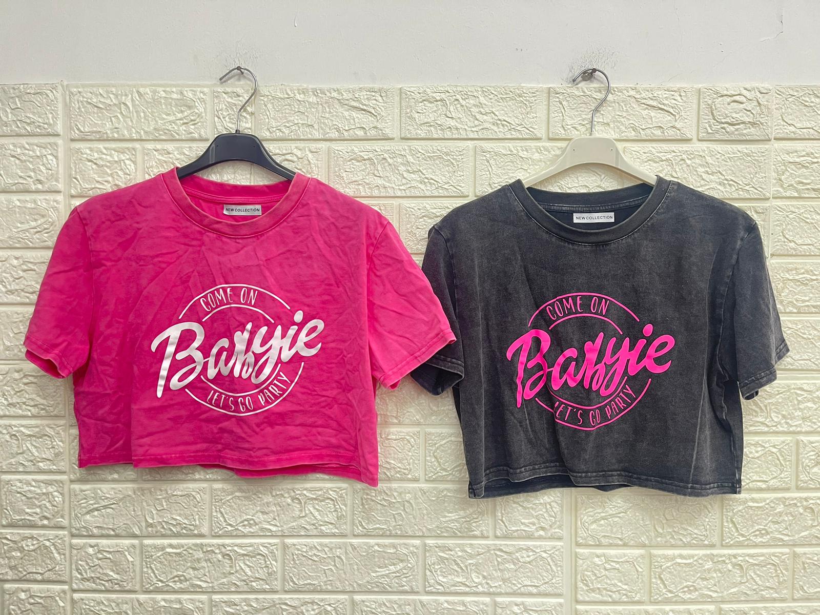 t-shirt corta barbi