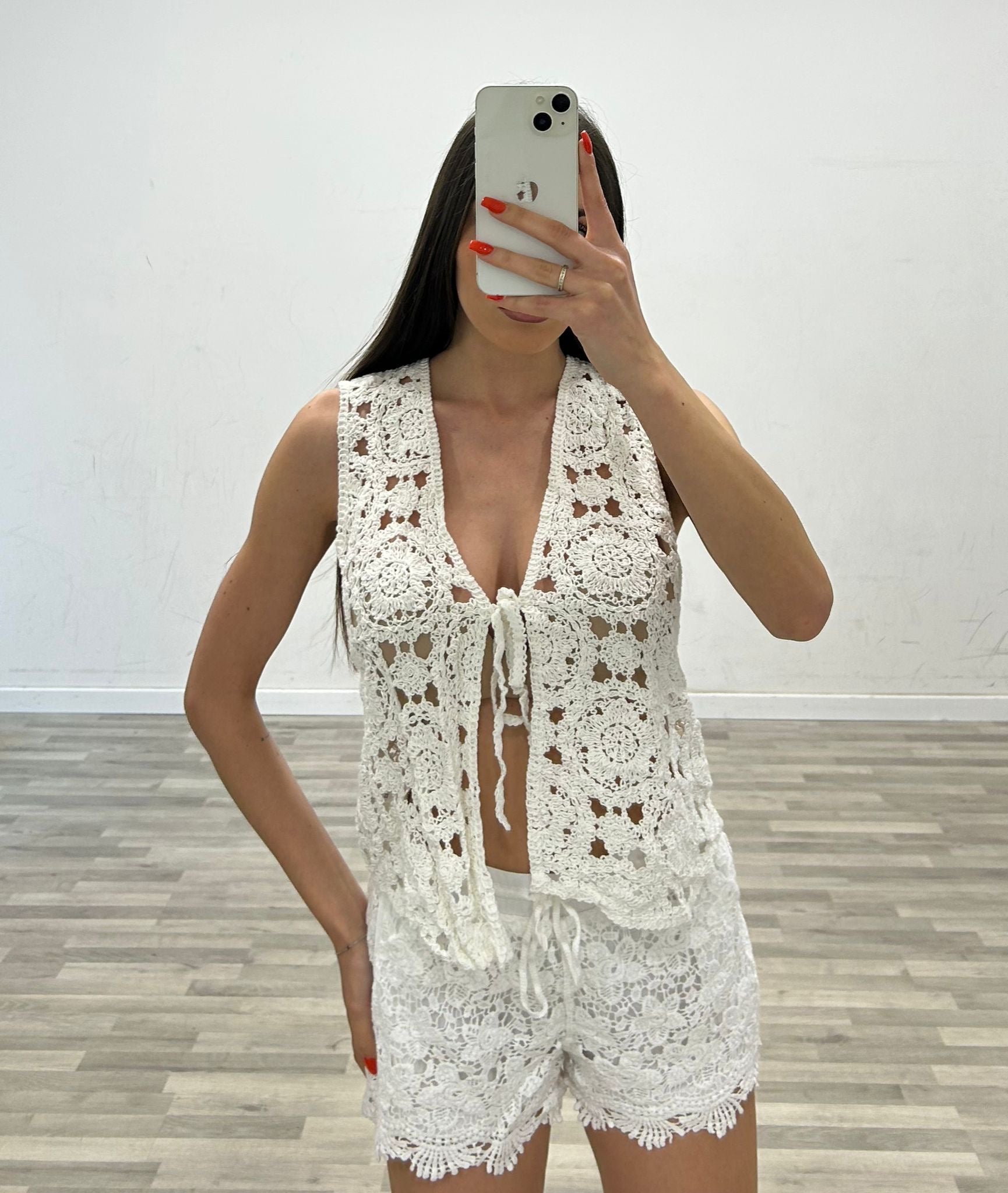 short di uncinetto isla