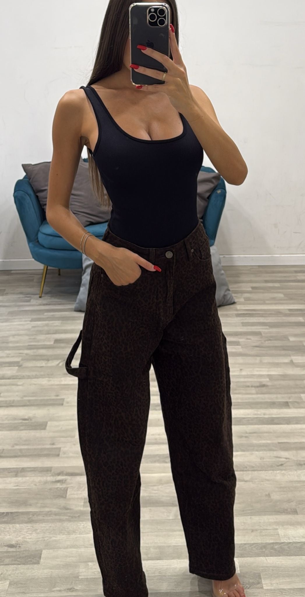 jeans maculato charatt