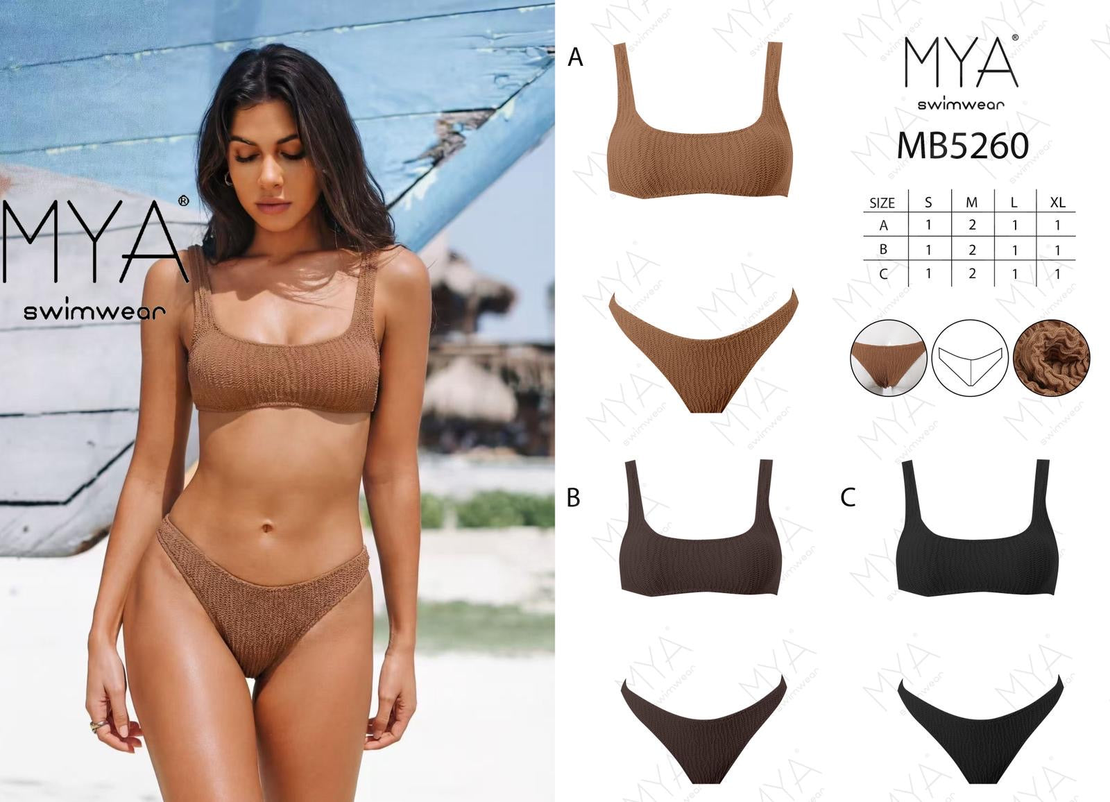 costume con top in cropped