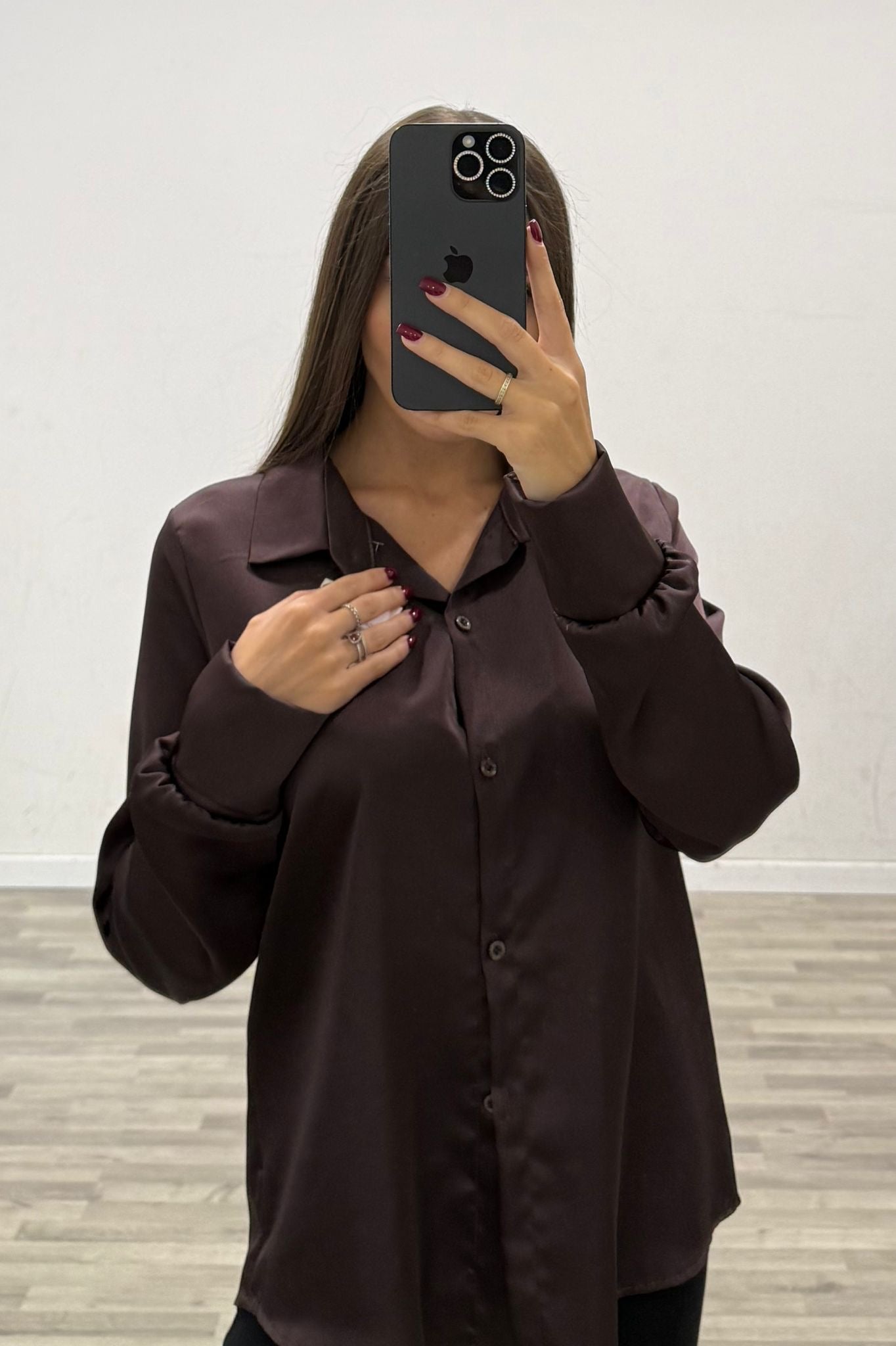 camicia di raso antonella
