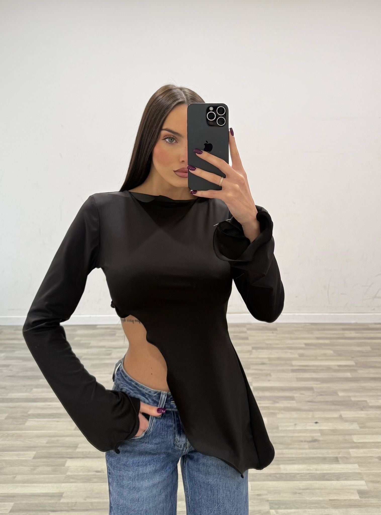 maglia in licra diagonal