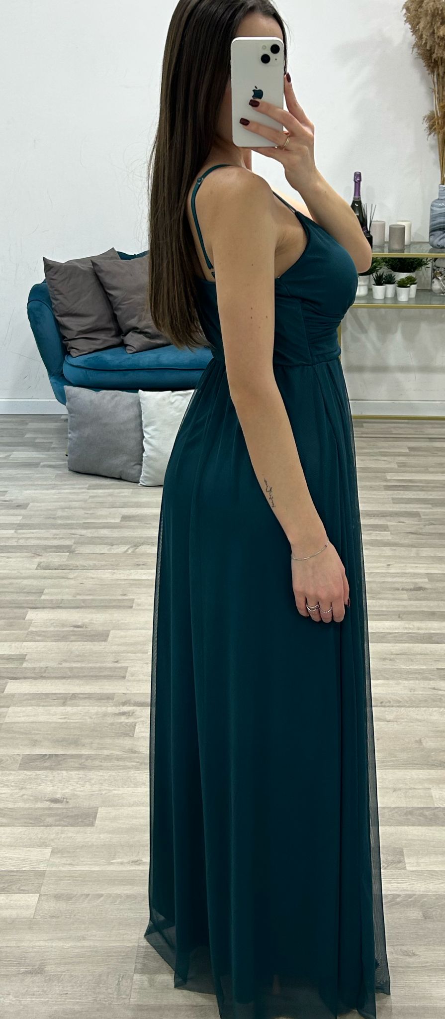 vestito velo chantal