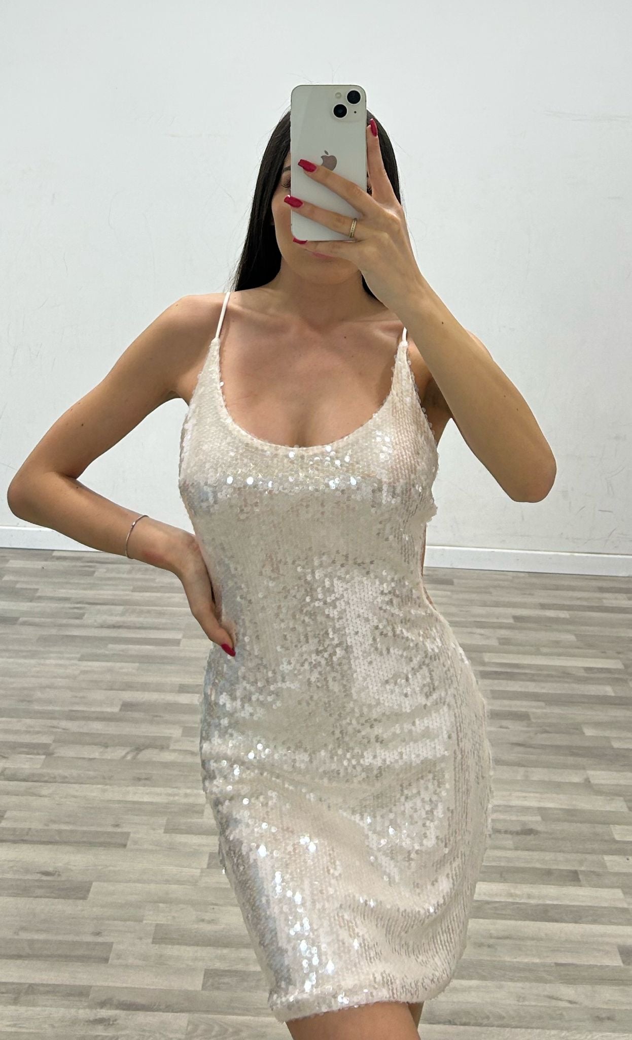 vestitino paillettes smack