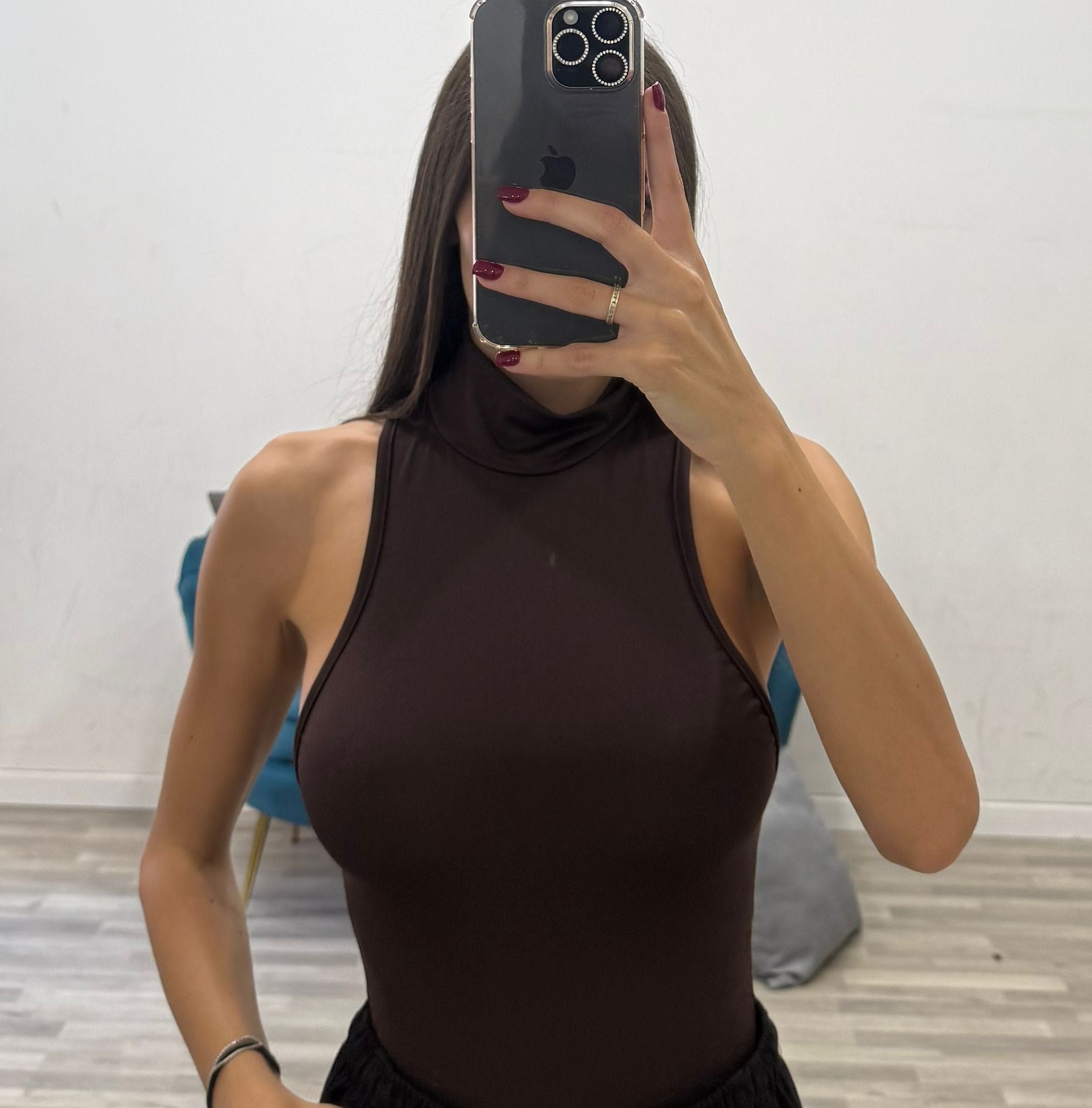body giromanica di licra