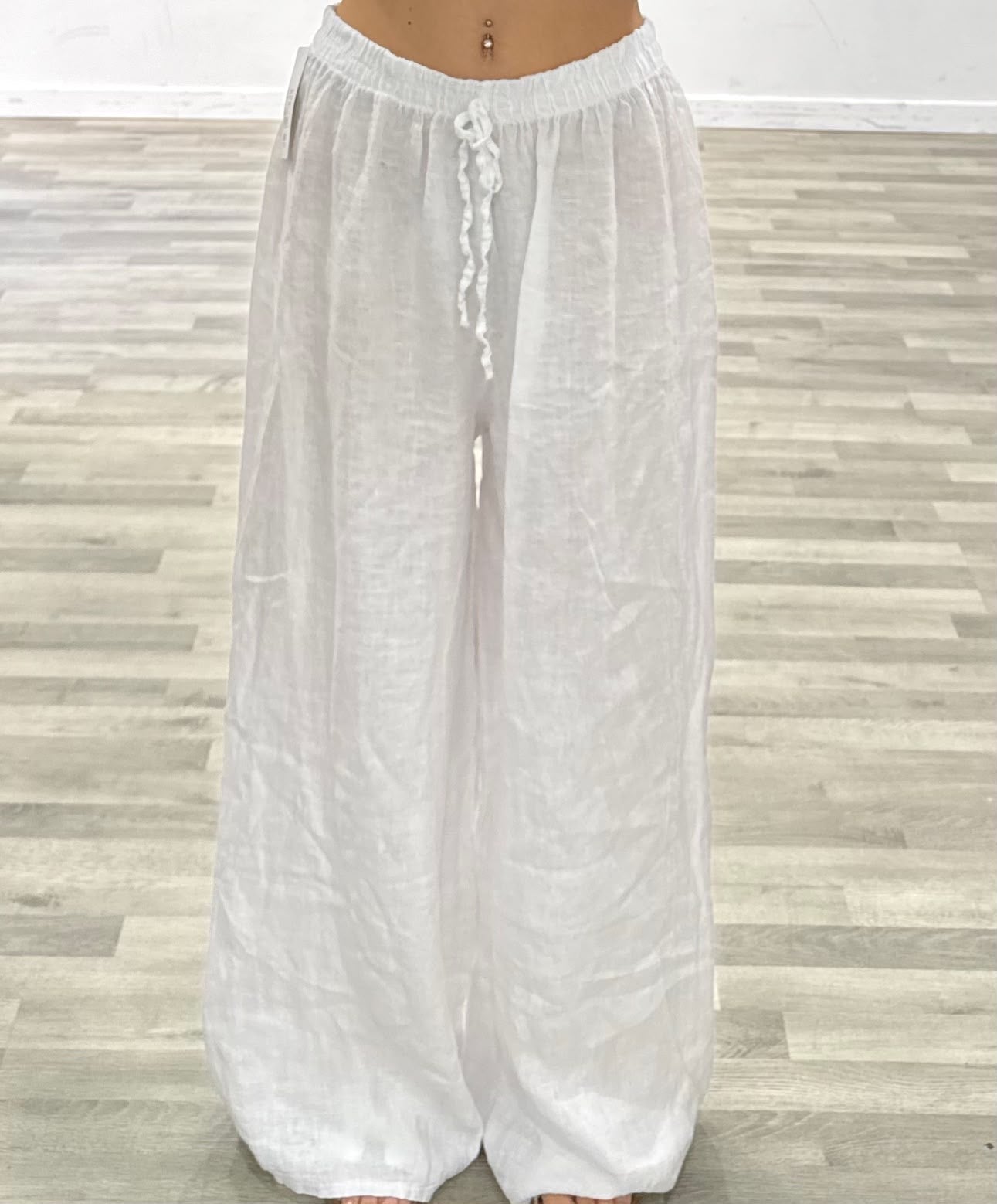 pantalaccio di lino capri