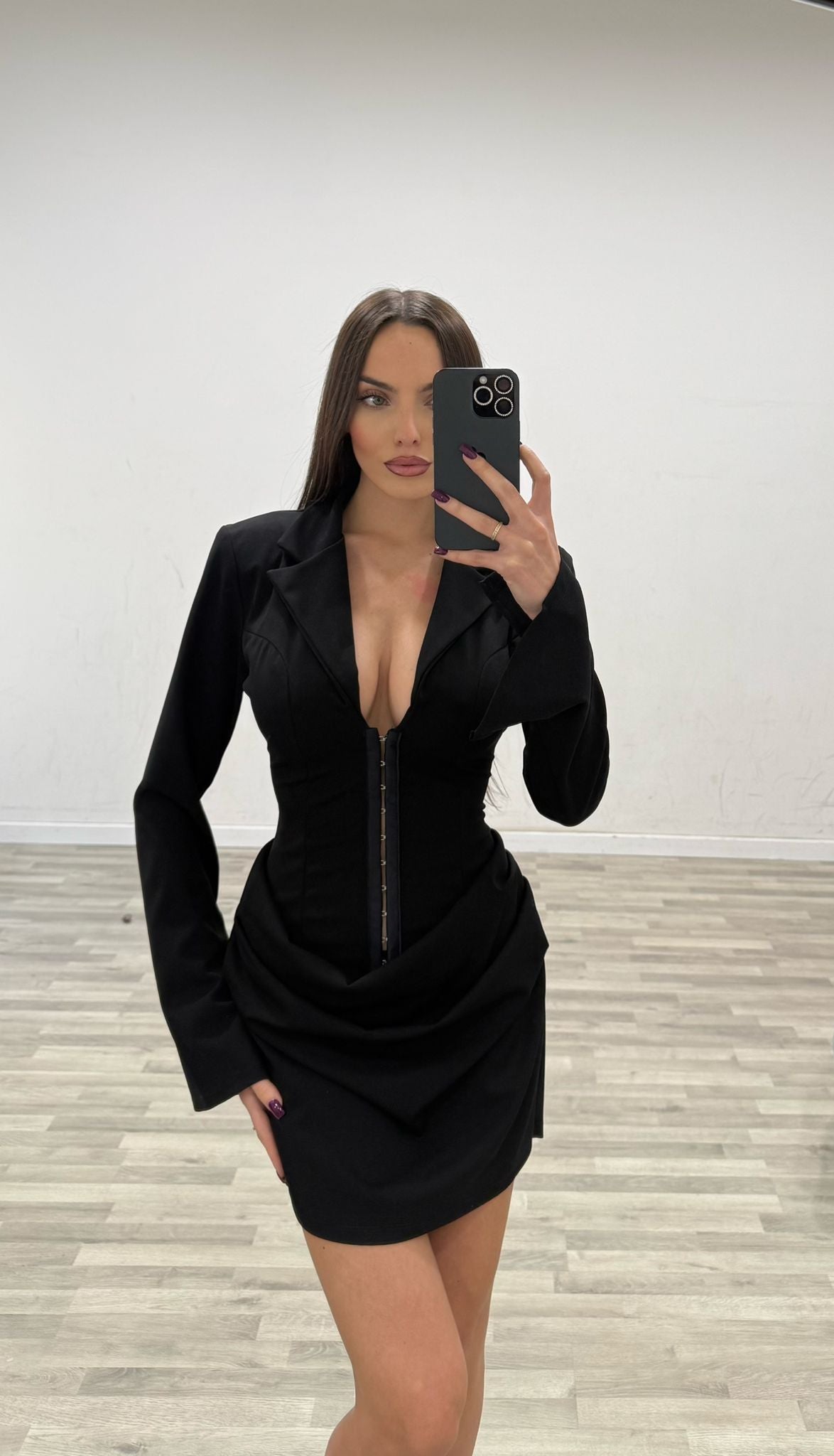 vestitino camicia con gancetti