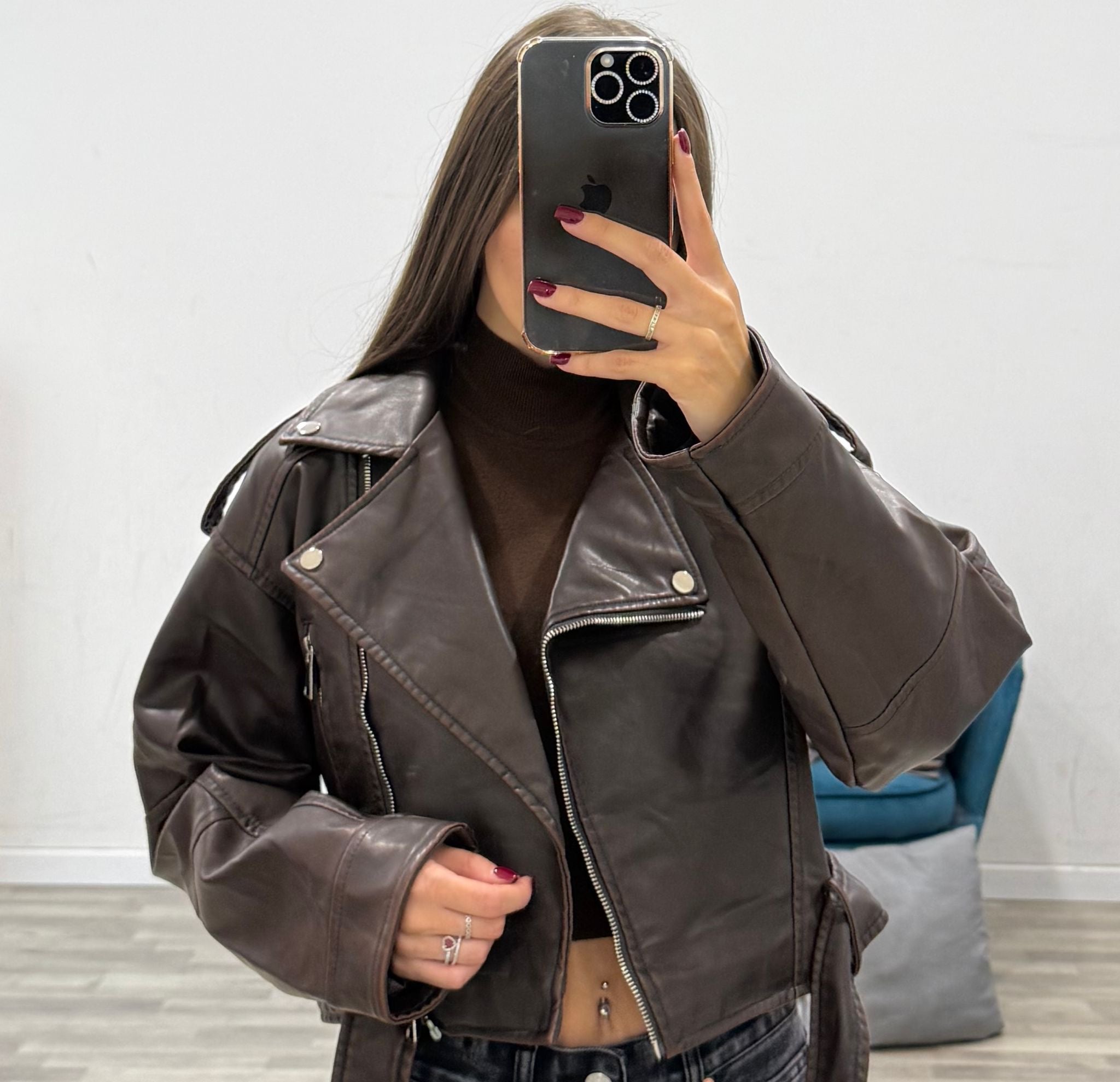 chiodo brown vintage