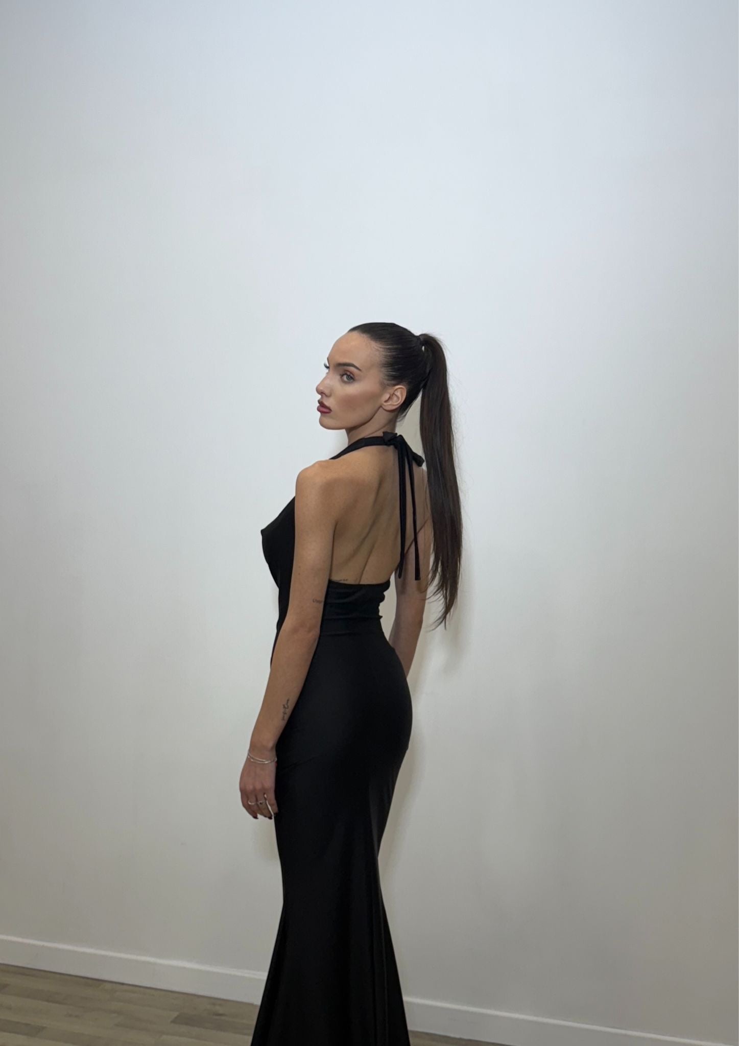 vestito scollo bavero belen