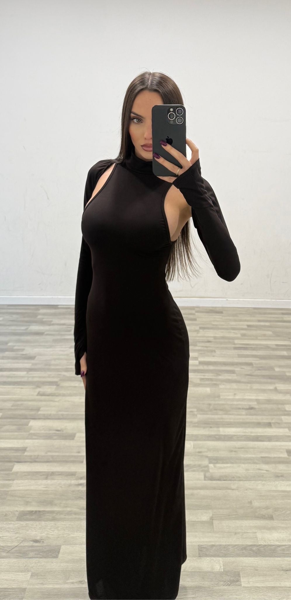 vestito con coprispalle luna