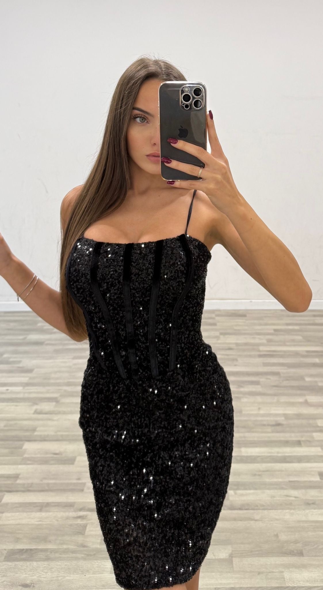 tubino paillettes vix