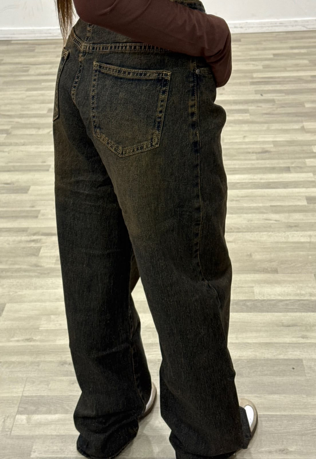 jeans trasvers vintage