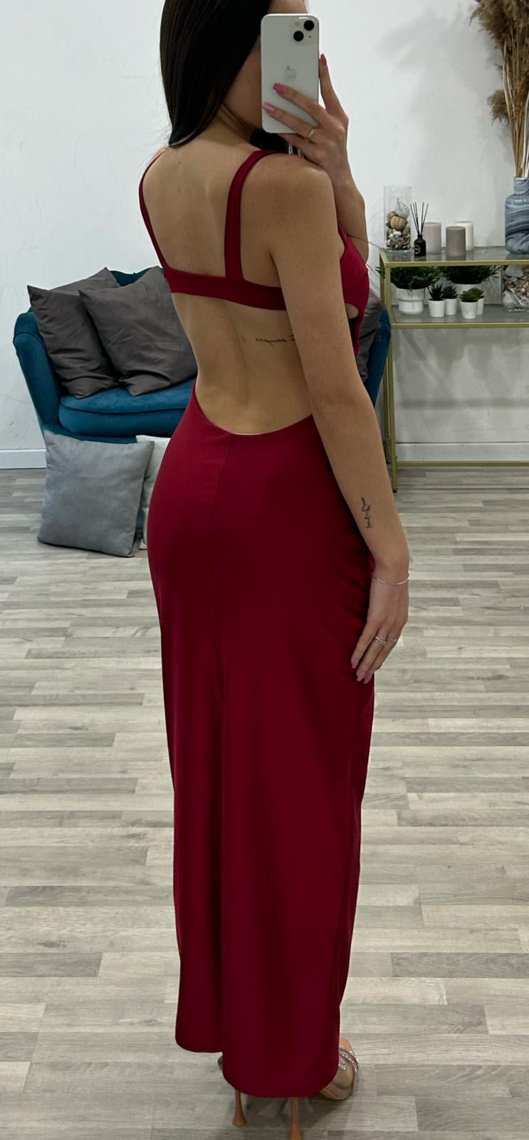 vestito in licra sofi'