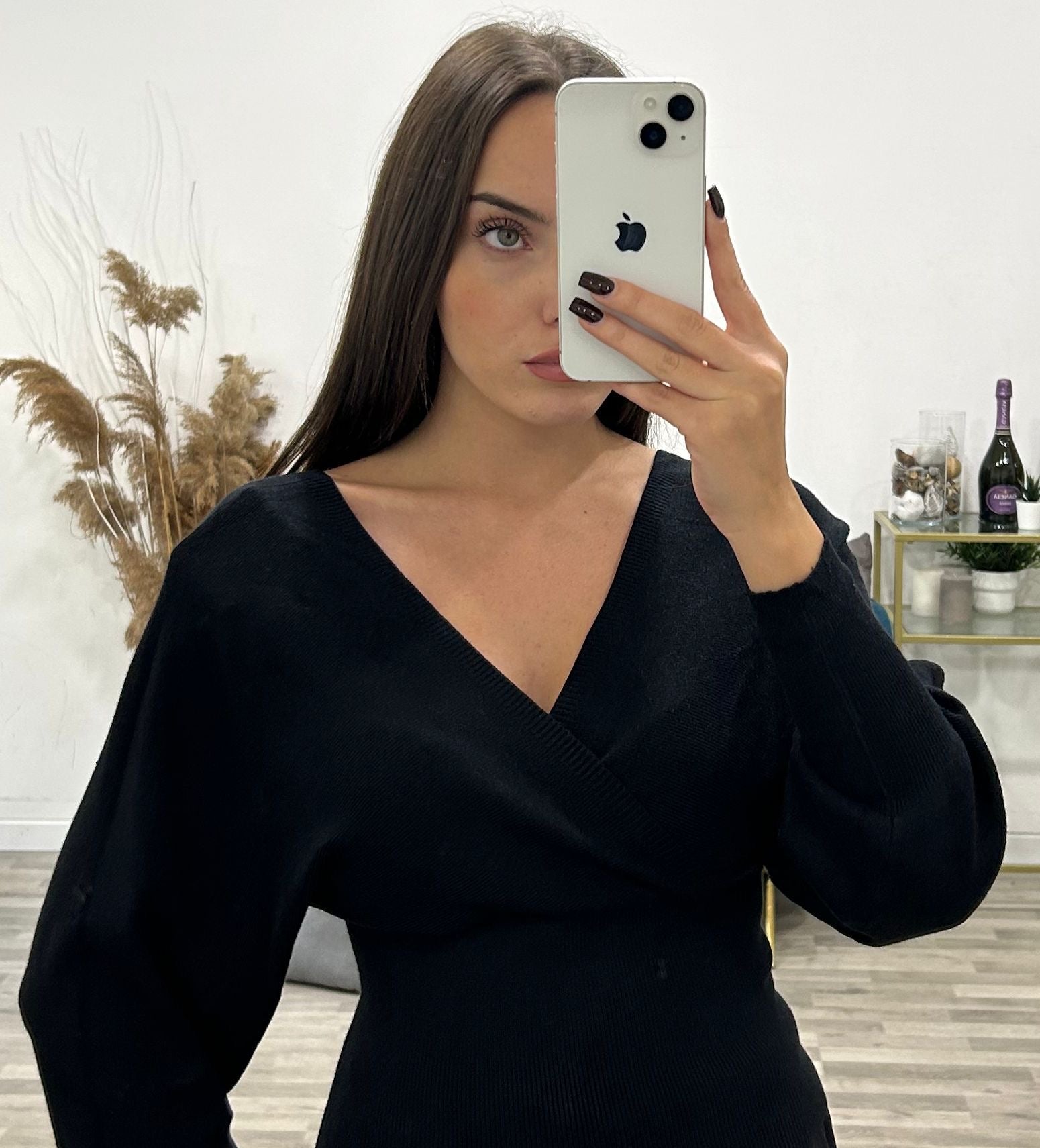 maglia incrociata lilly