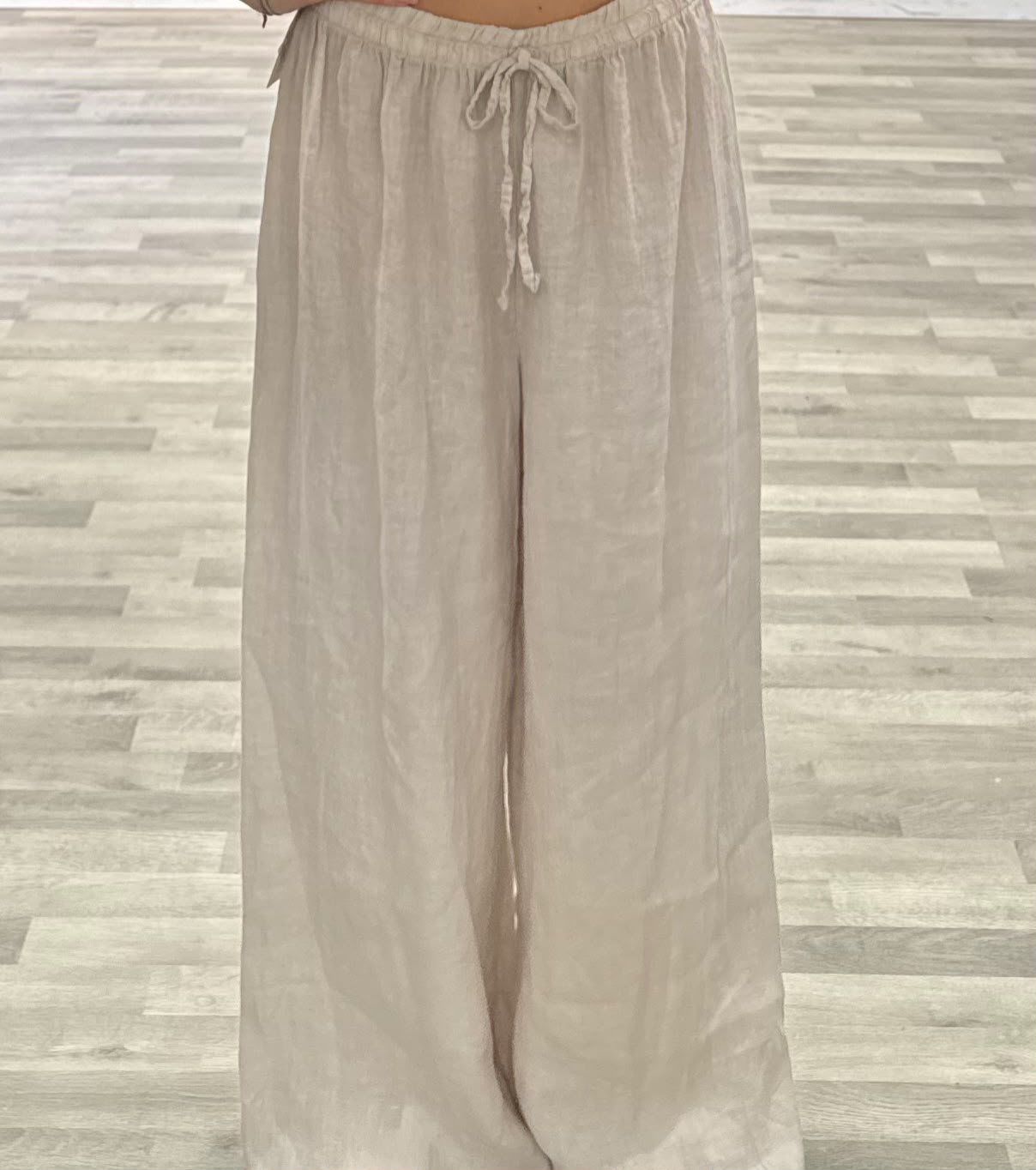 pantalaccio di lino capri