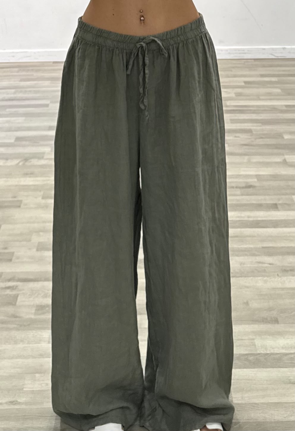 pantalaccio di lino capri