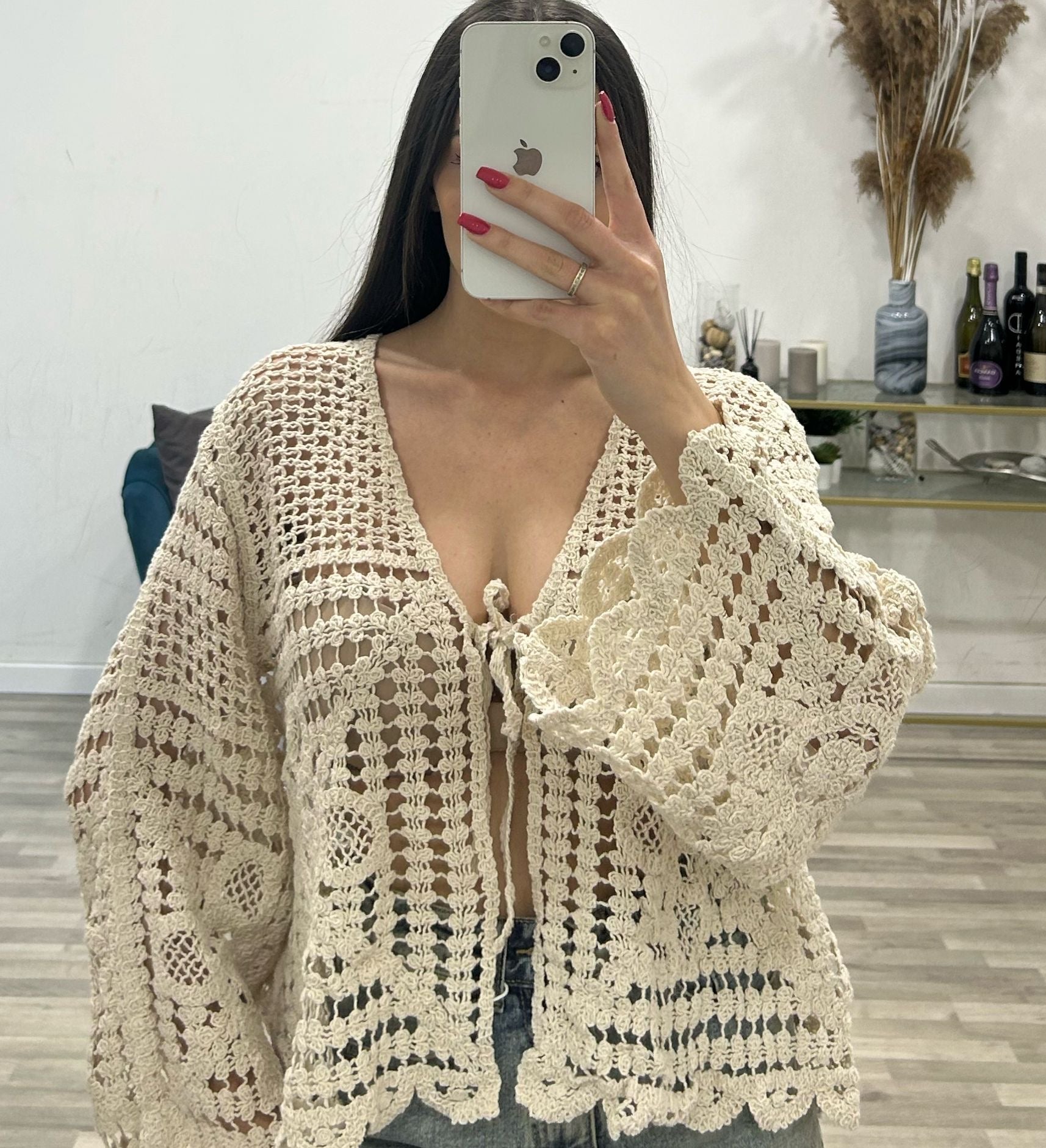 cardigan fettuccia ponza