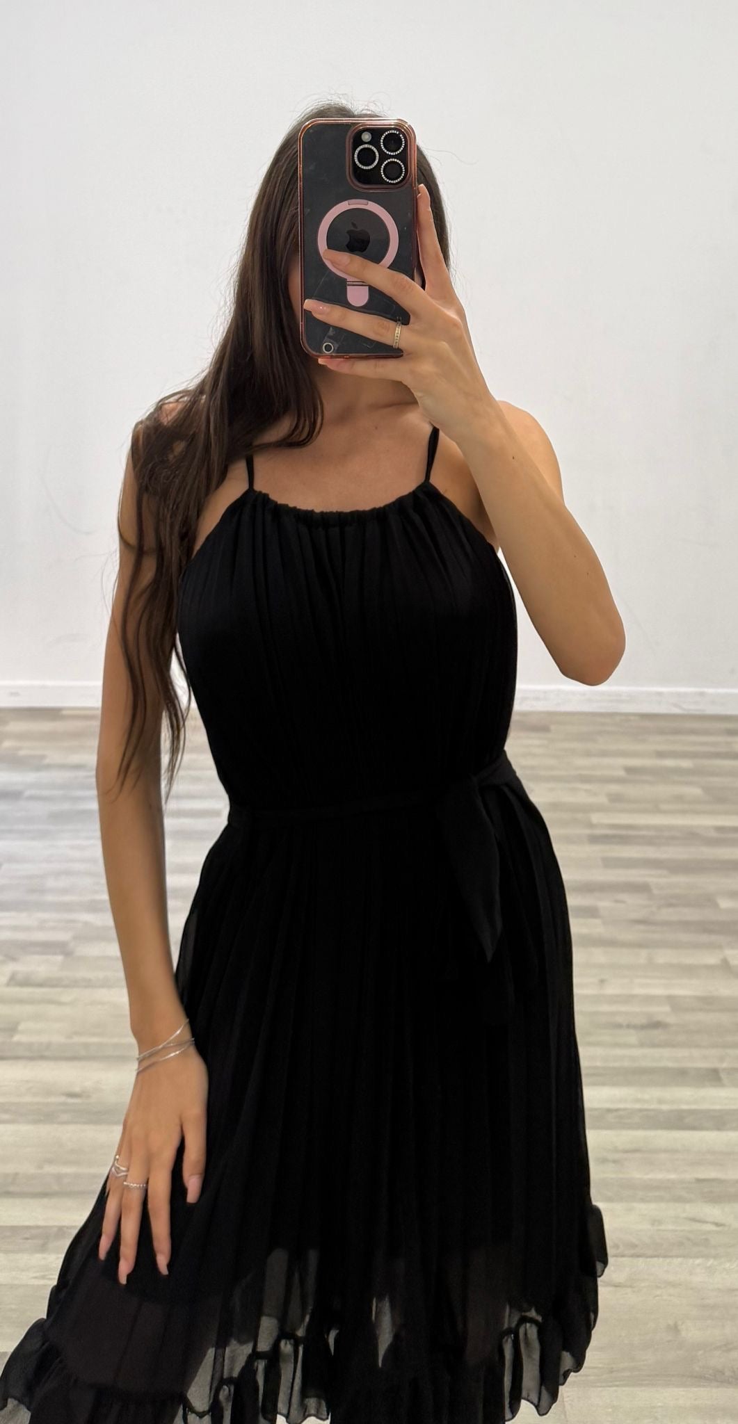 vestitino plissettato