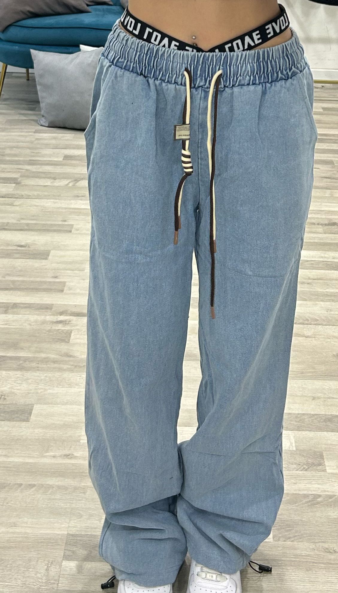 pantalaccio di jeans ck