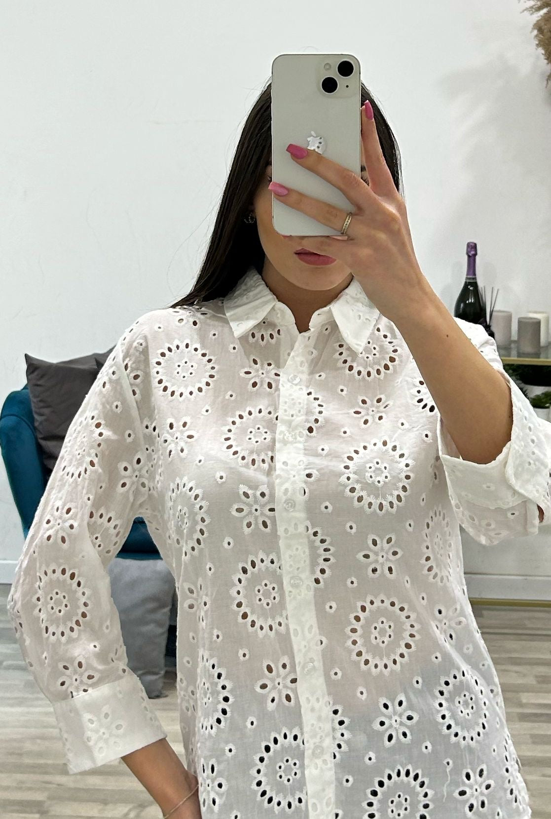 camicia lunga san gallo sperlonga