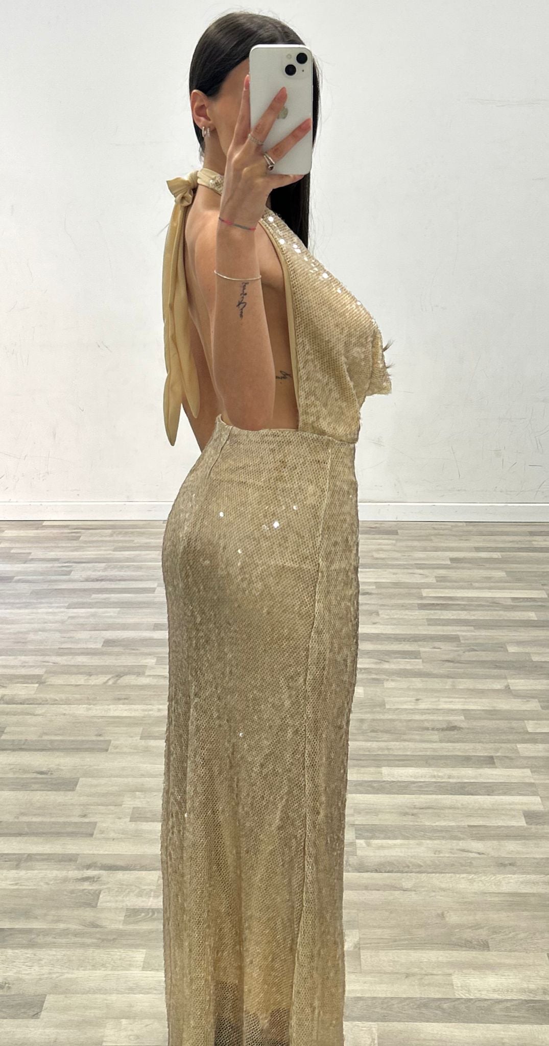 vestito scollo bavero luckis