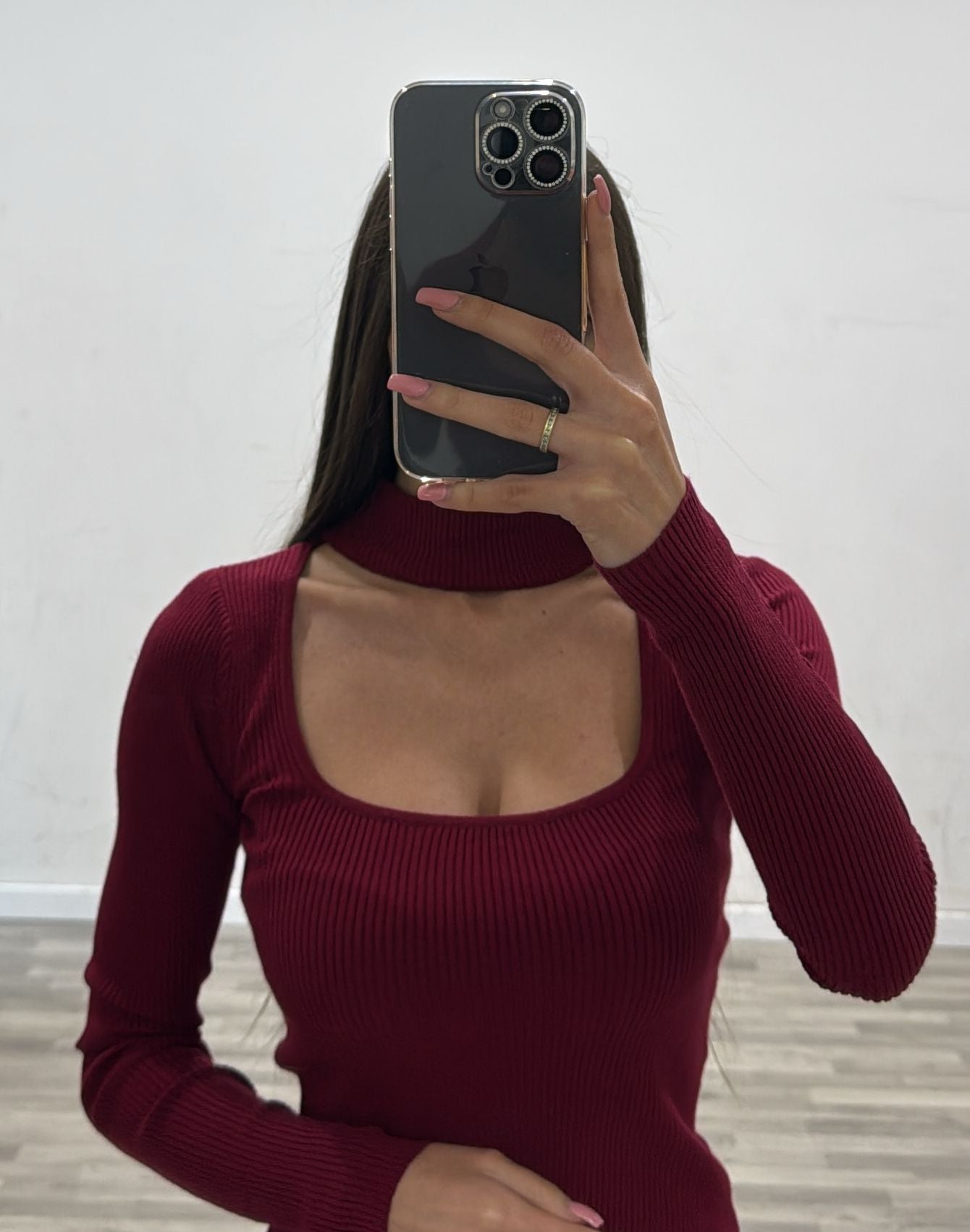maglia con collarino zs