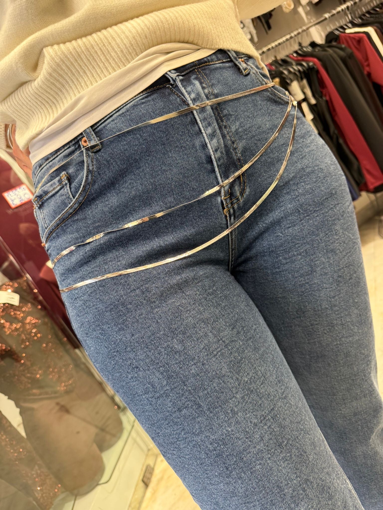 cinturina sottile anni'