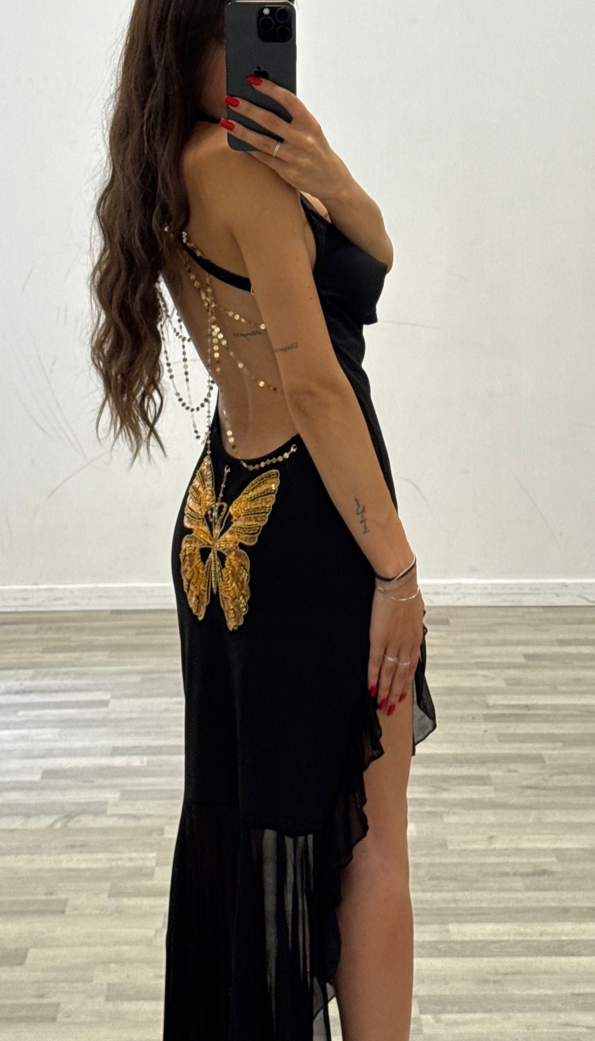 vestito farfalla