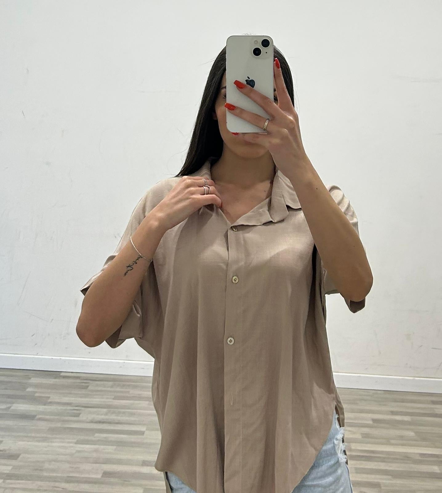 camicia di lino sweet moda