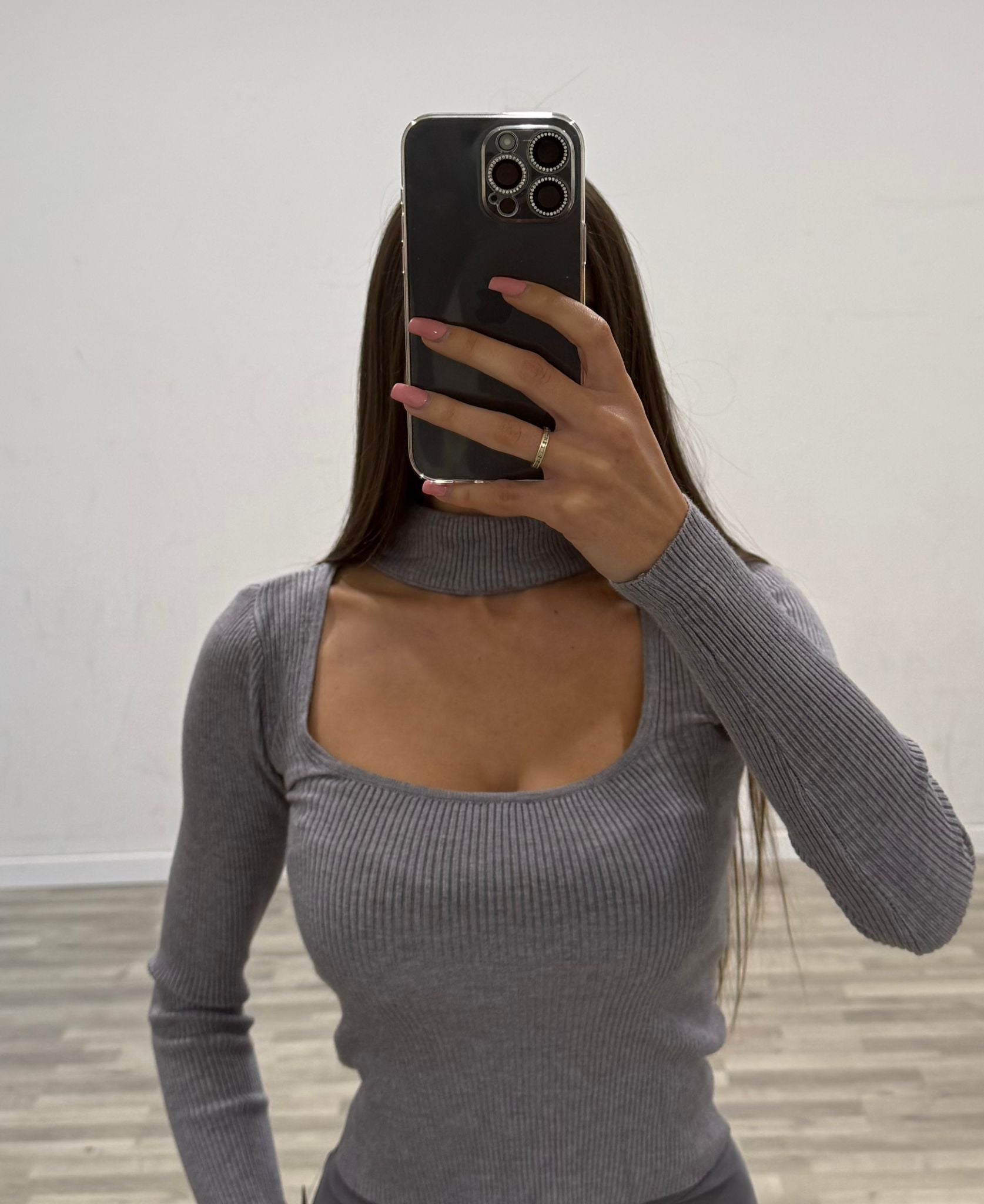maglia con collarino zs