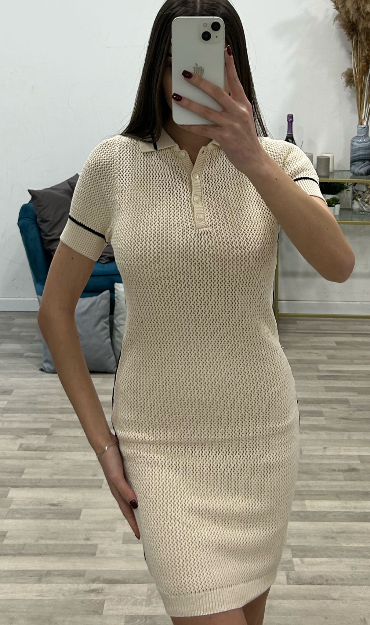 vestitino a polo basket