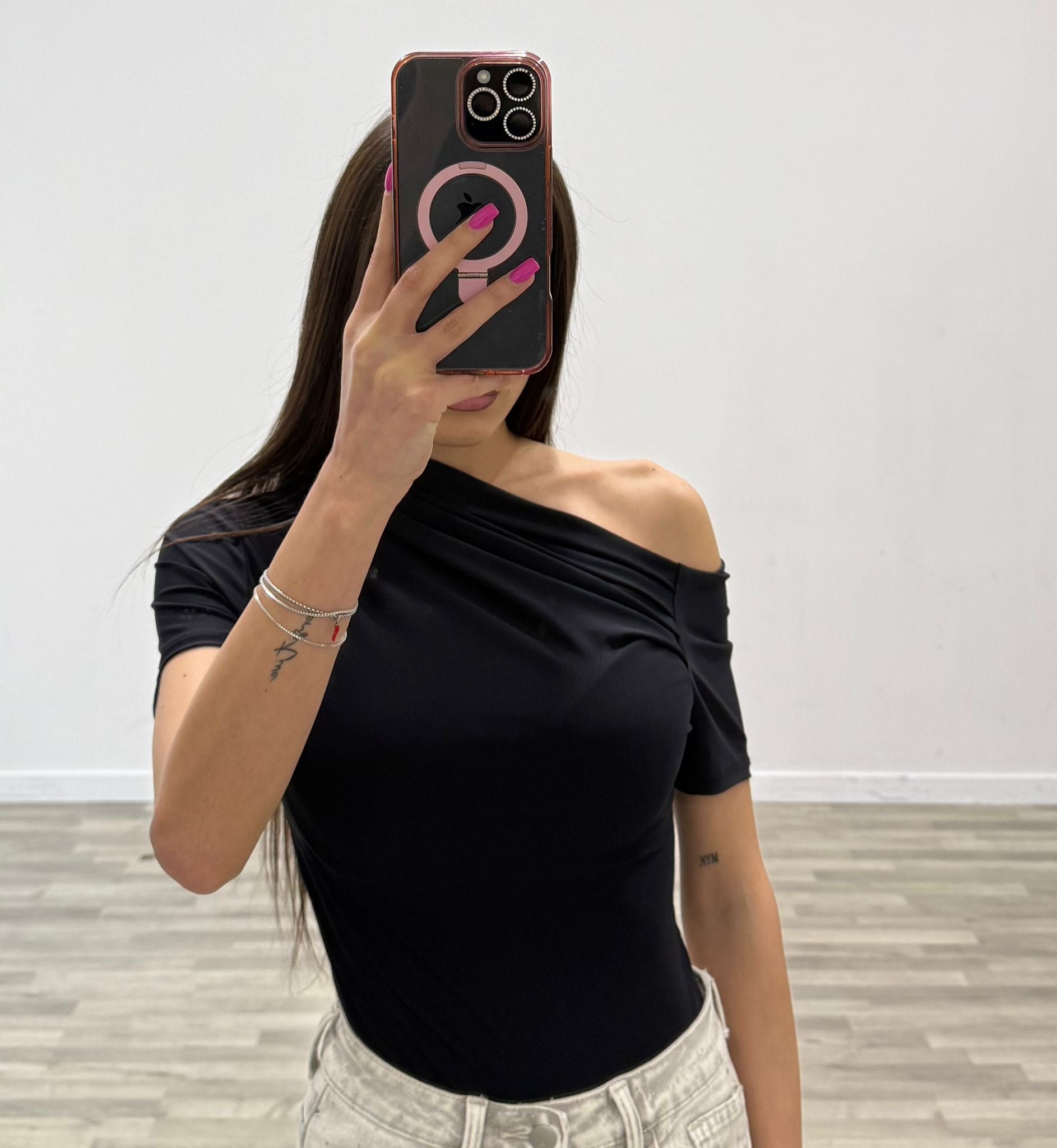 body kim mezza manica