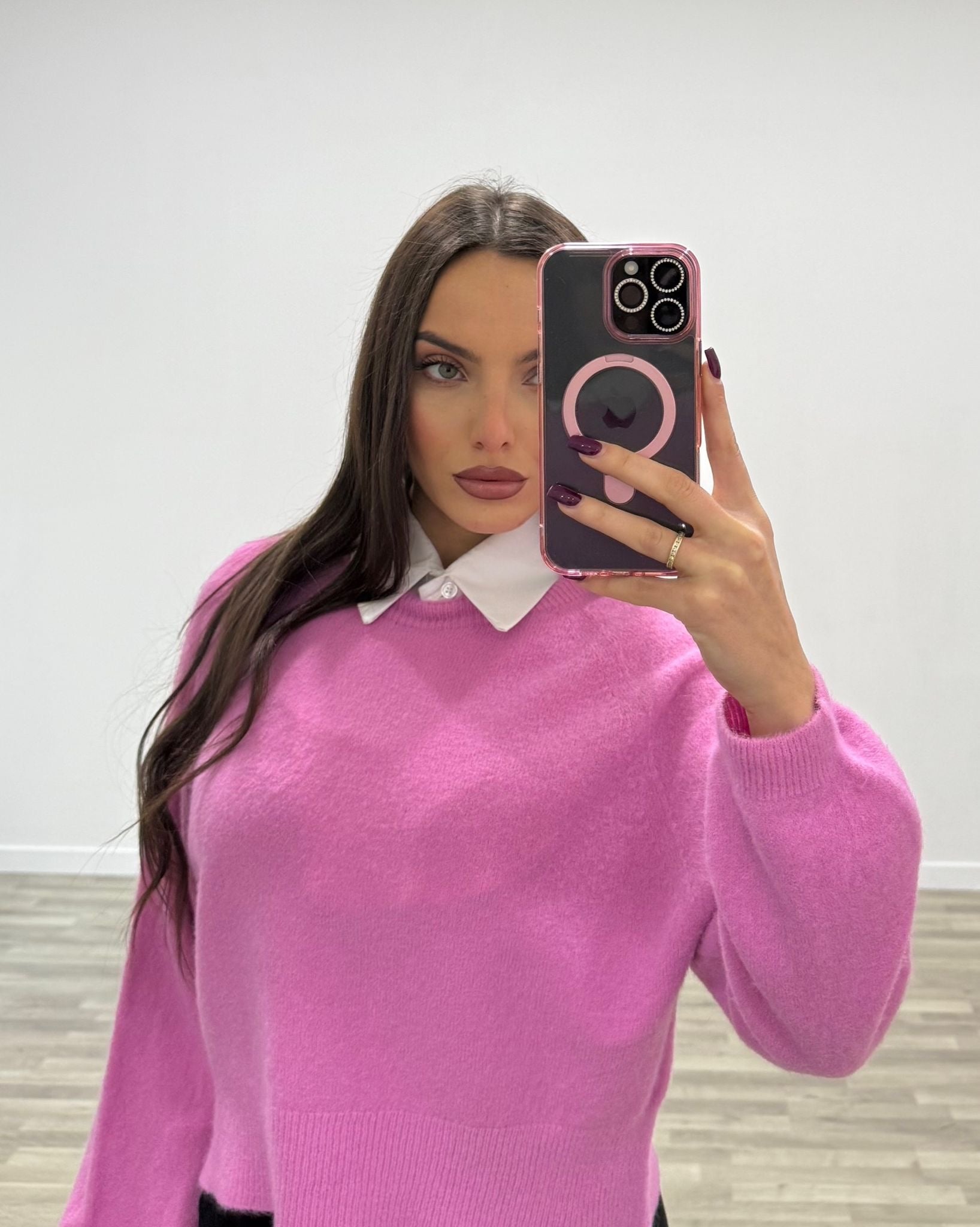 camicia che fa sotto i pull