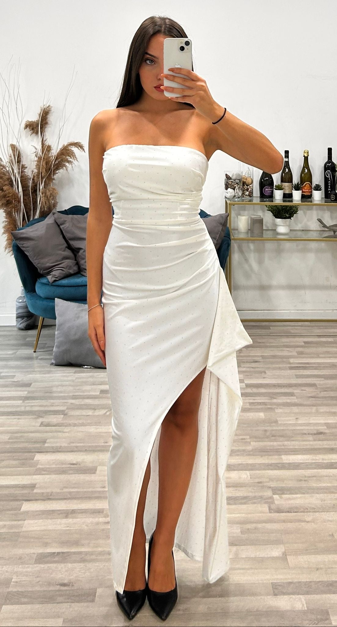 vestito zeus con brillantini