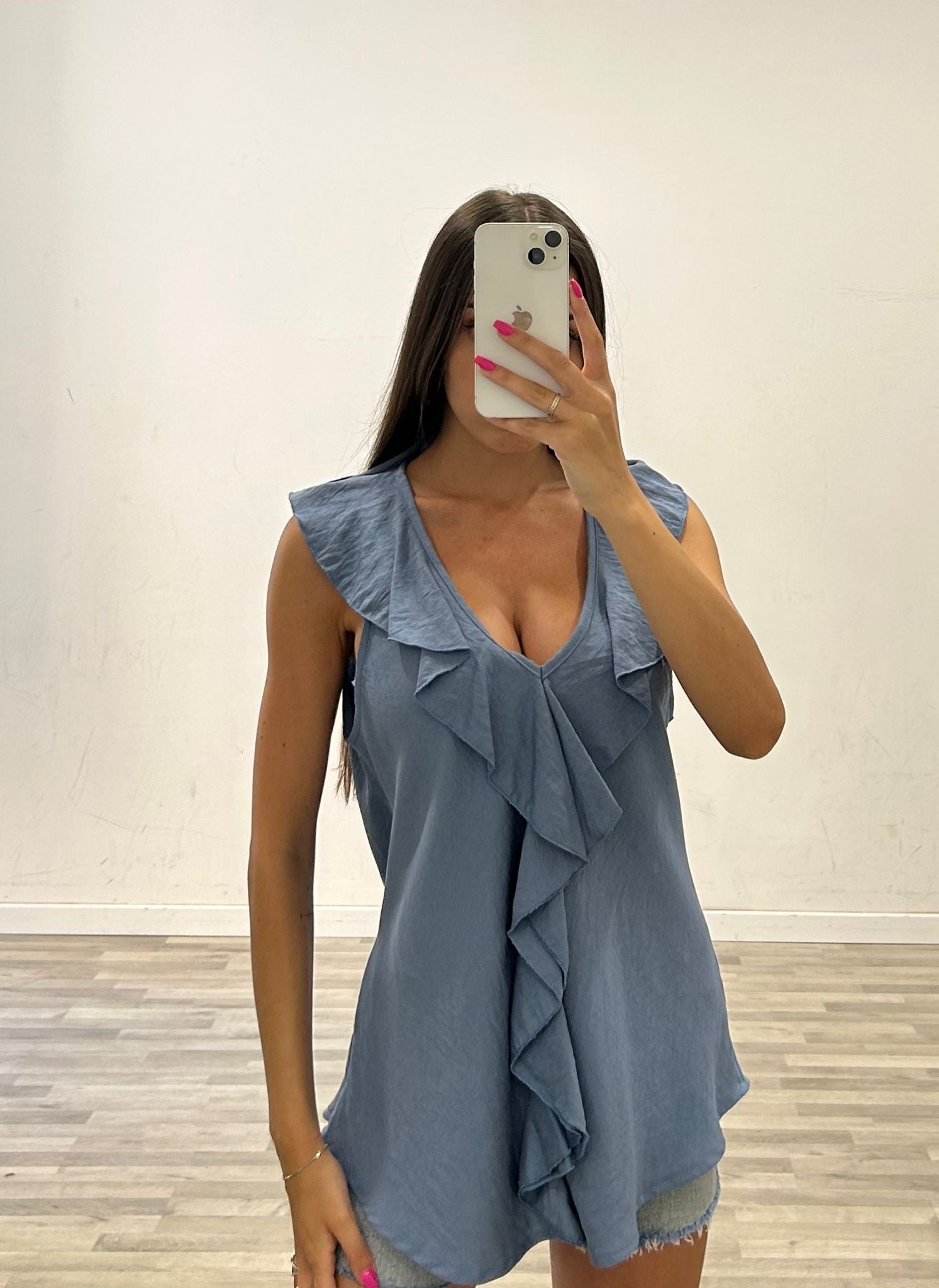maglia con rouches