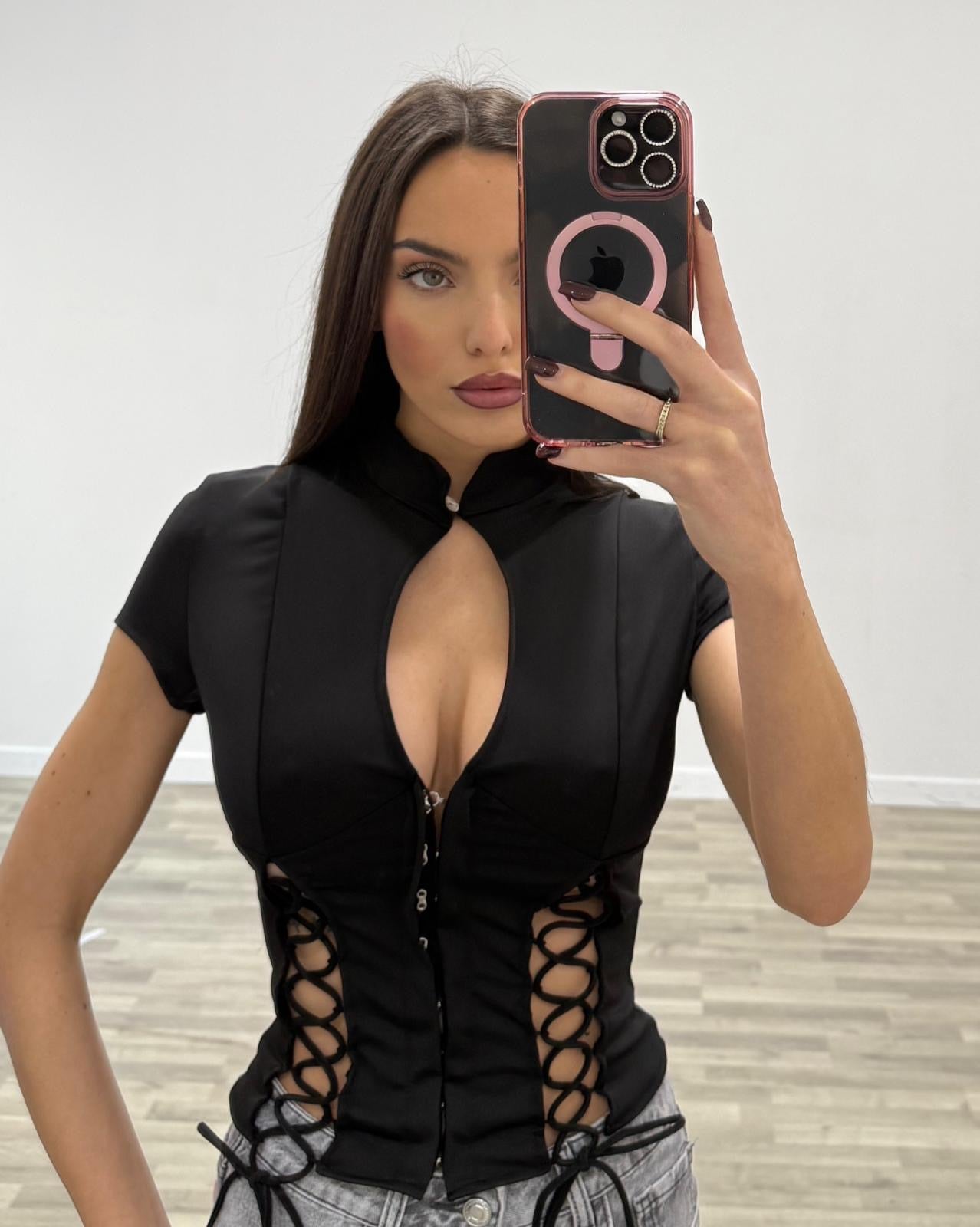 maglia m/m open laccix