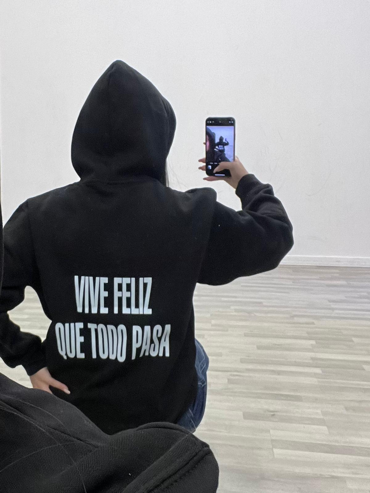 felpa vive feliz
