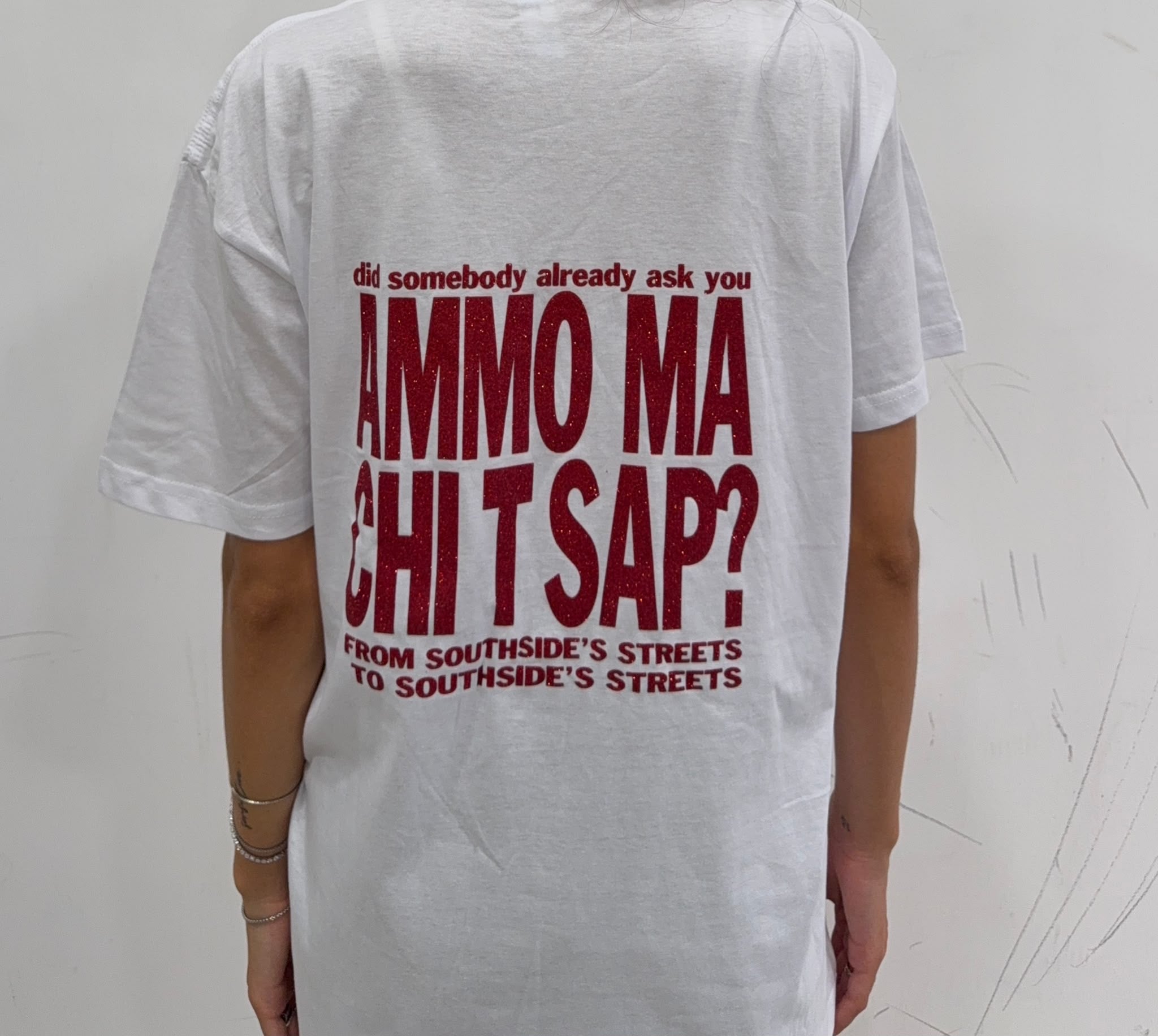 t-shirt geolier avanti e dietro