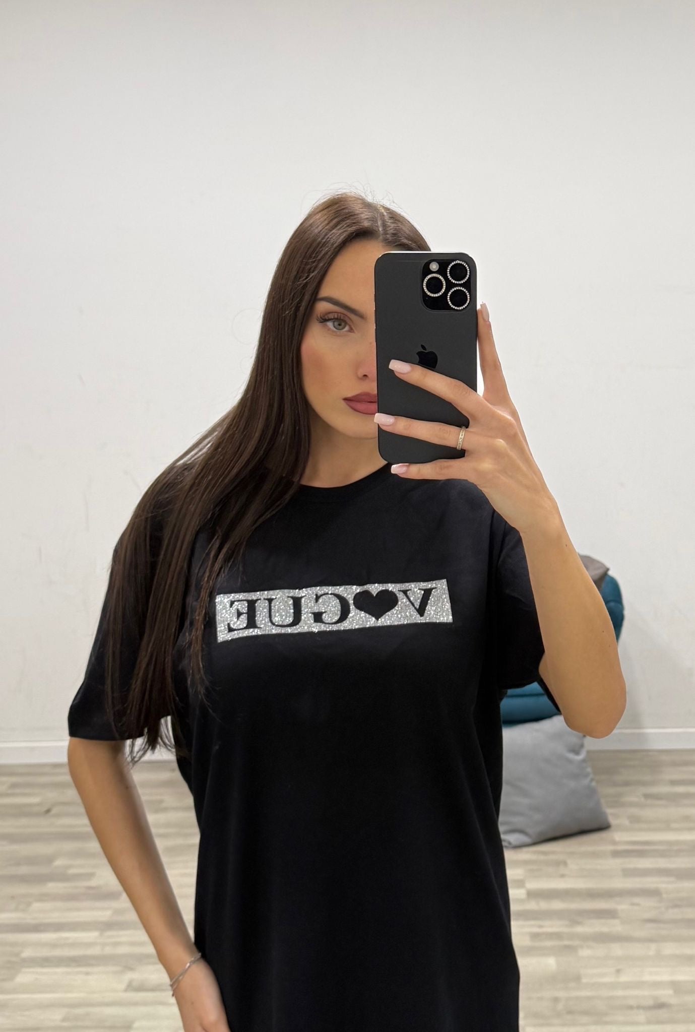 t-shirt vogue glitter