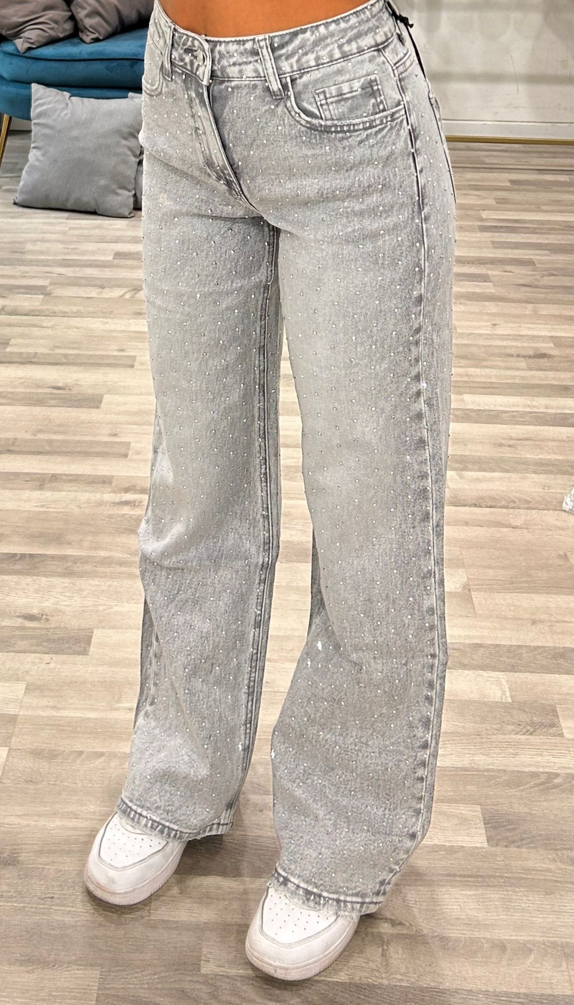 jeans grey loren