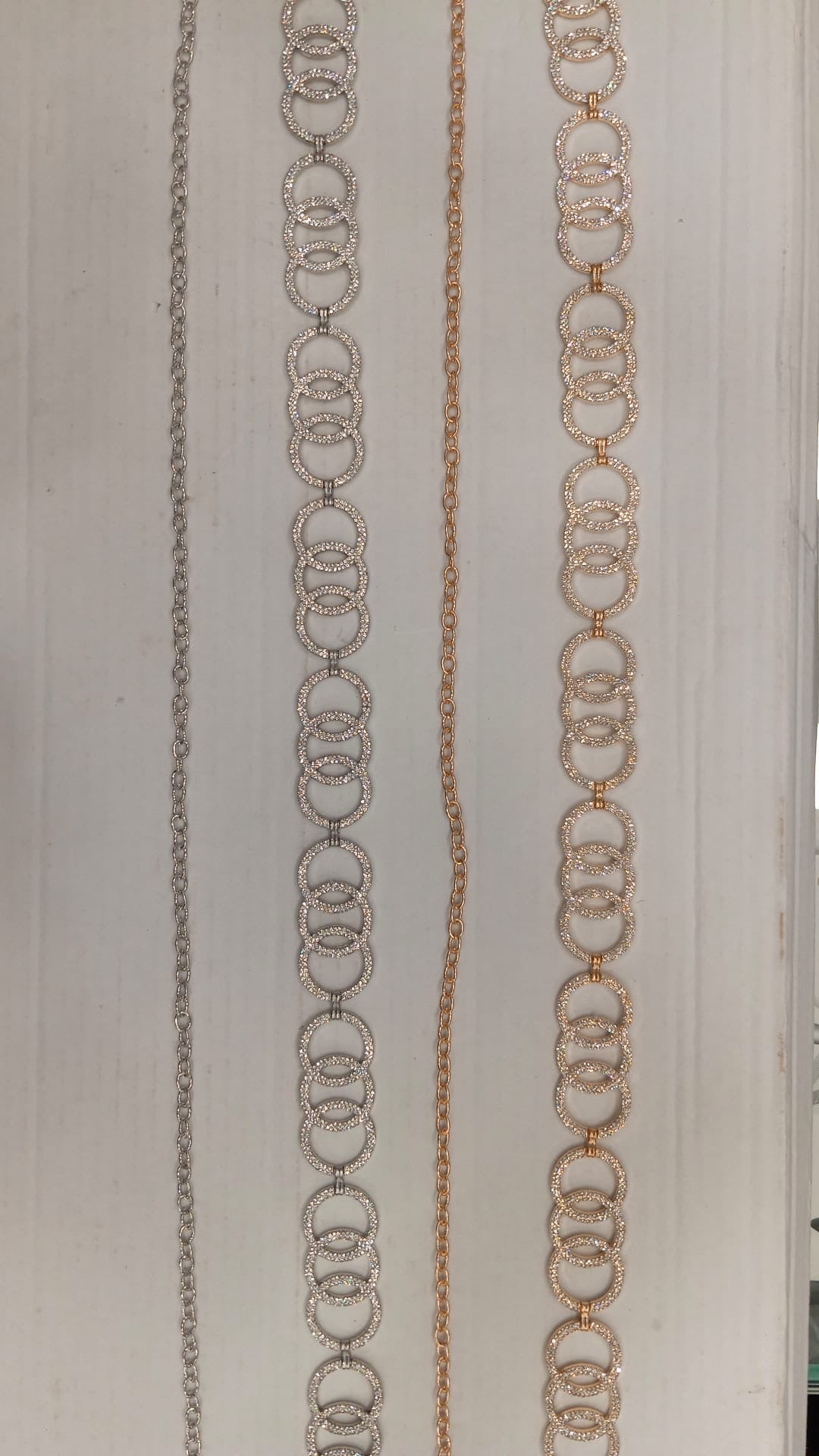 cintura strass in cerchietti