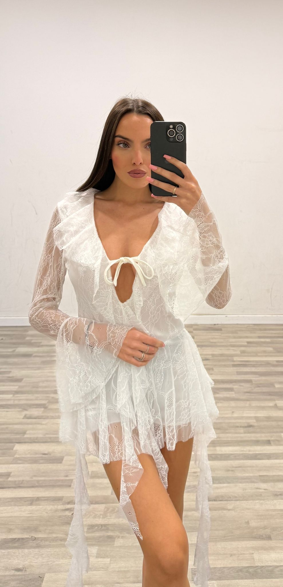 vestitino marta in pizzo