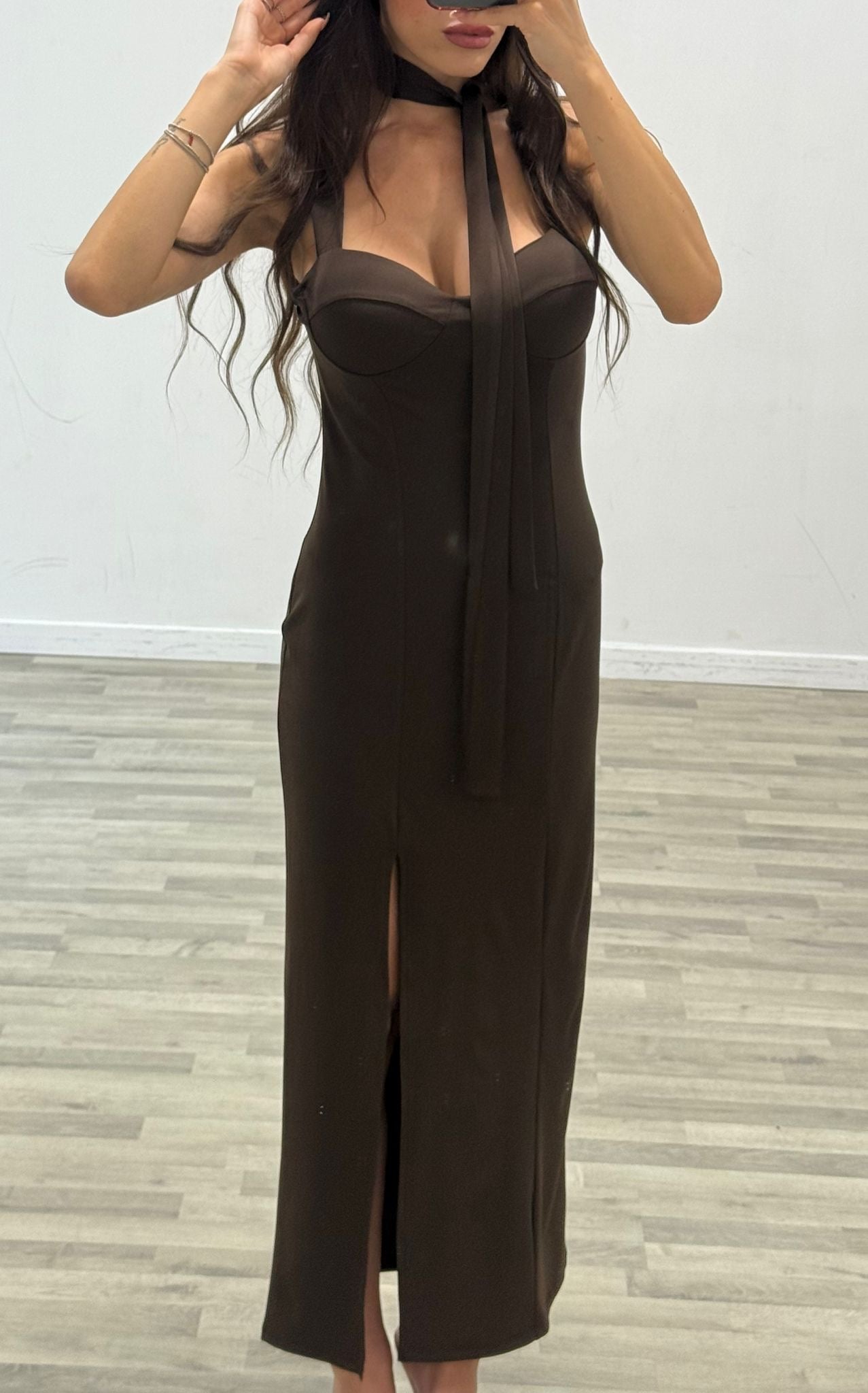 vestito con coppe sabrina