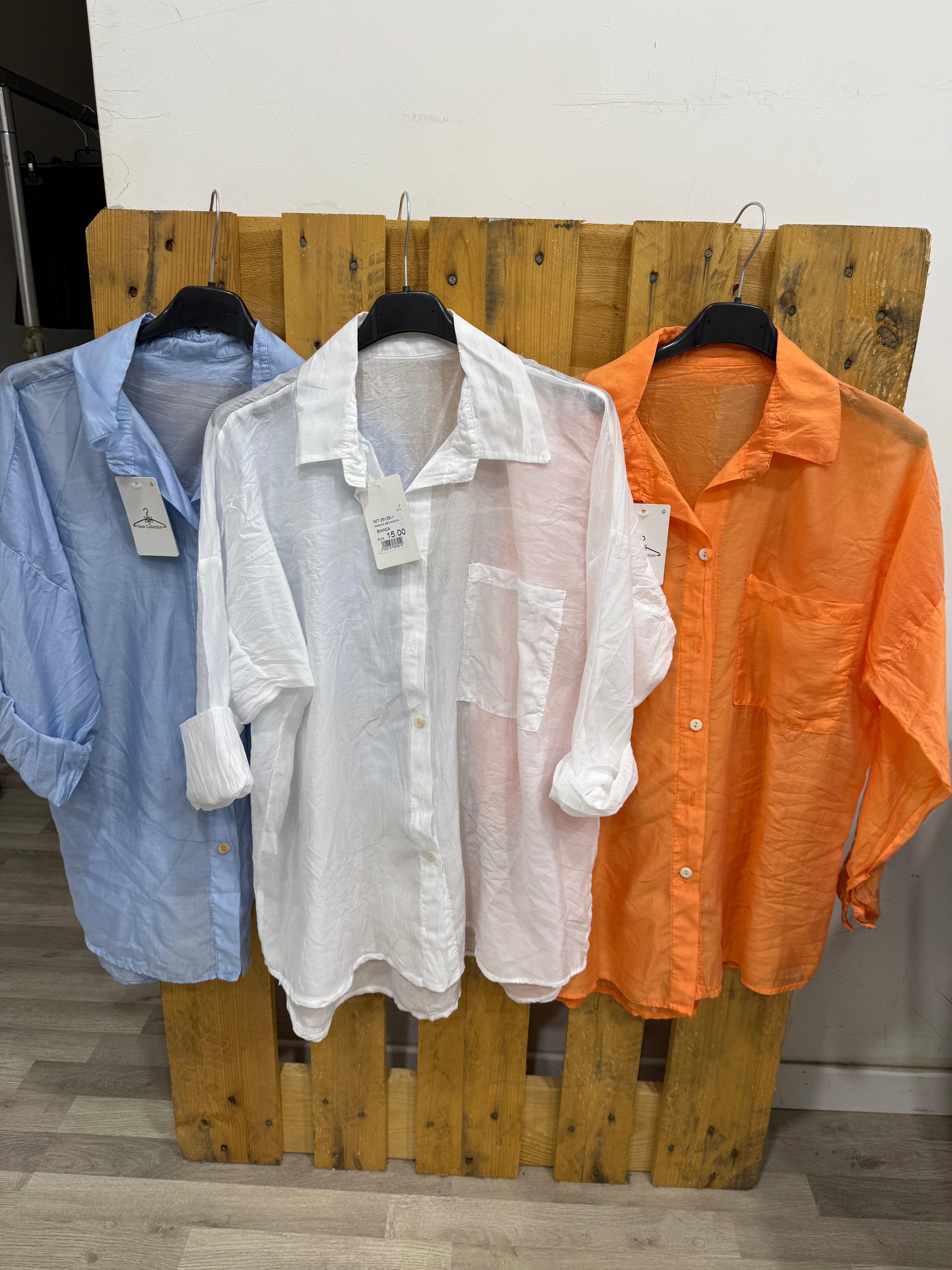 camicia setificata